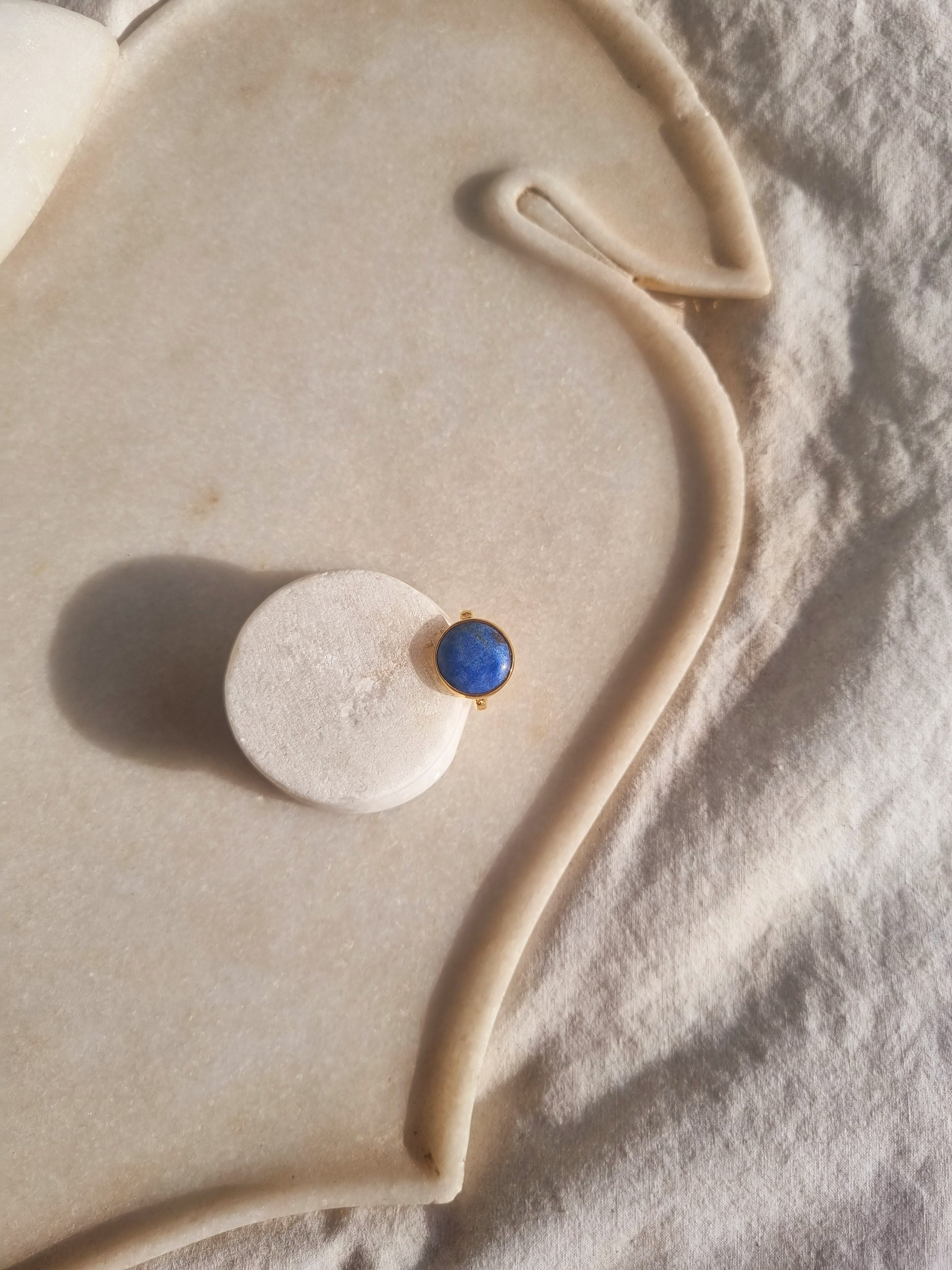 surya - Lapis Lazuli Sun Ring