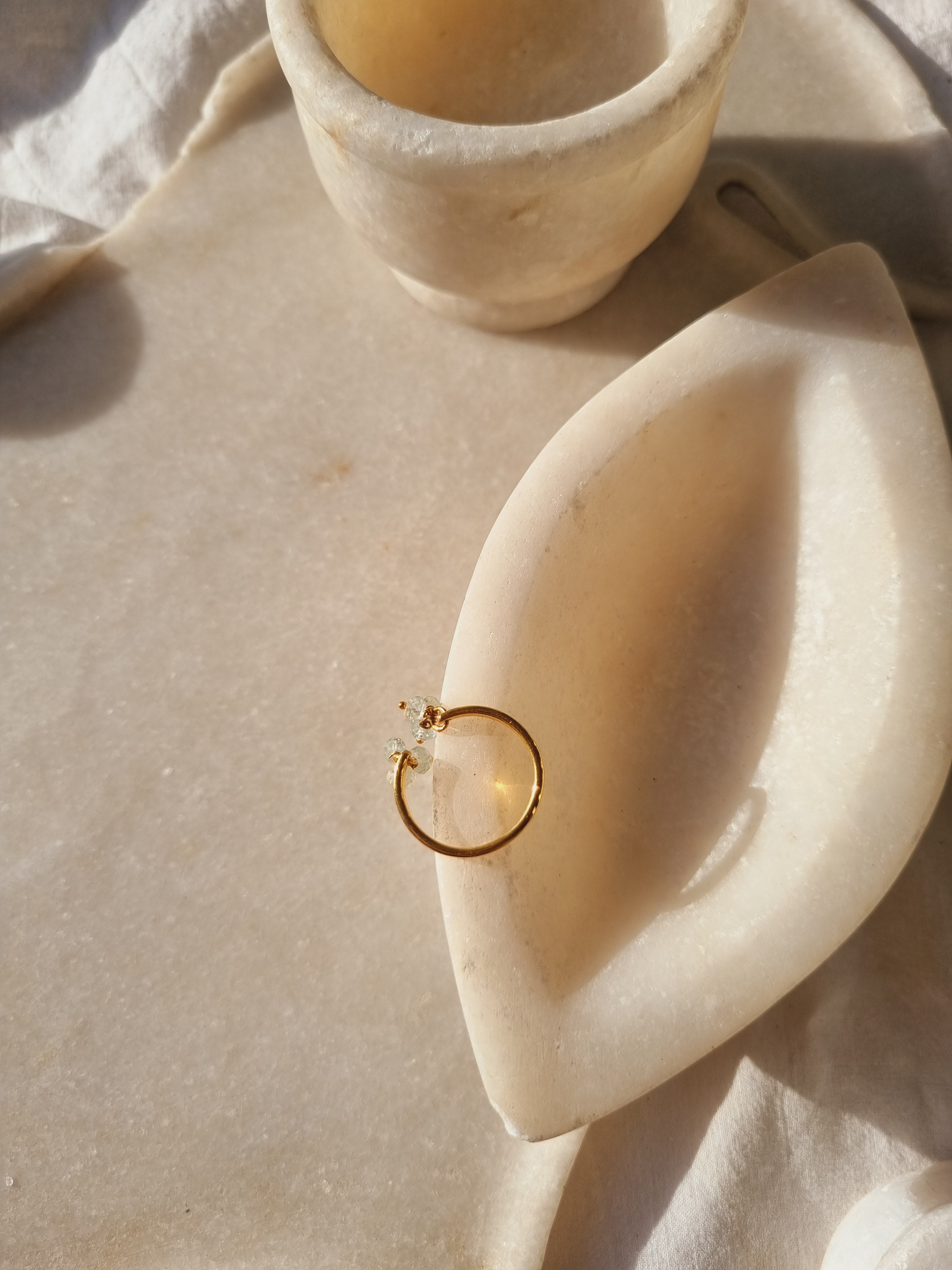yama ring - Aquamarine