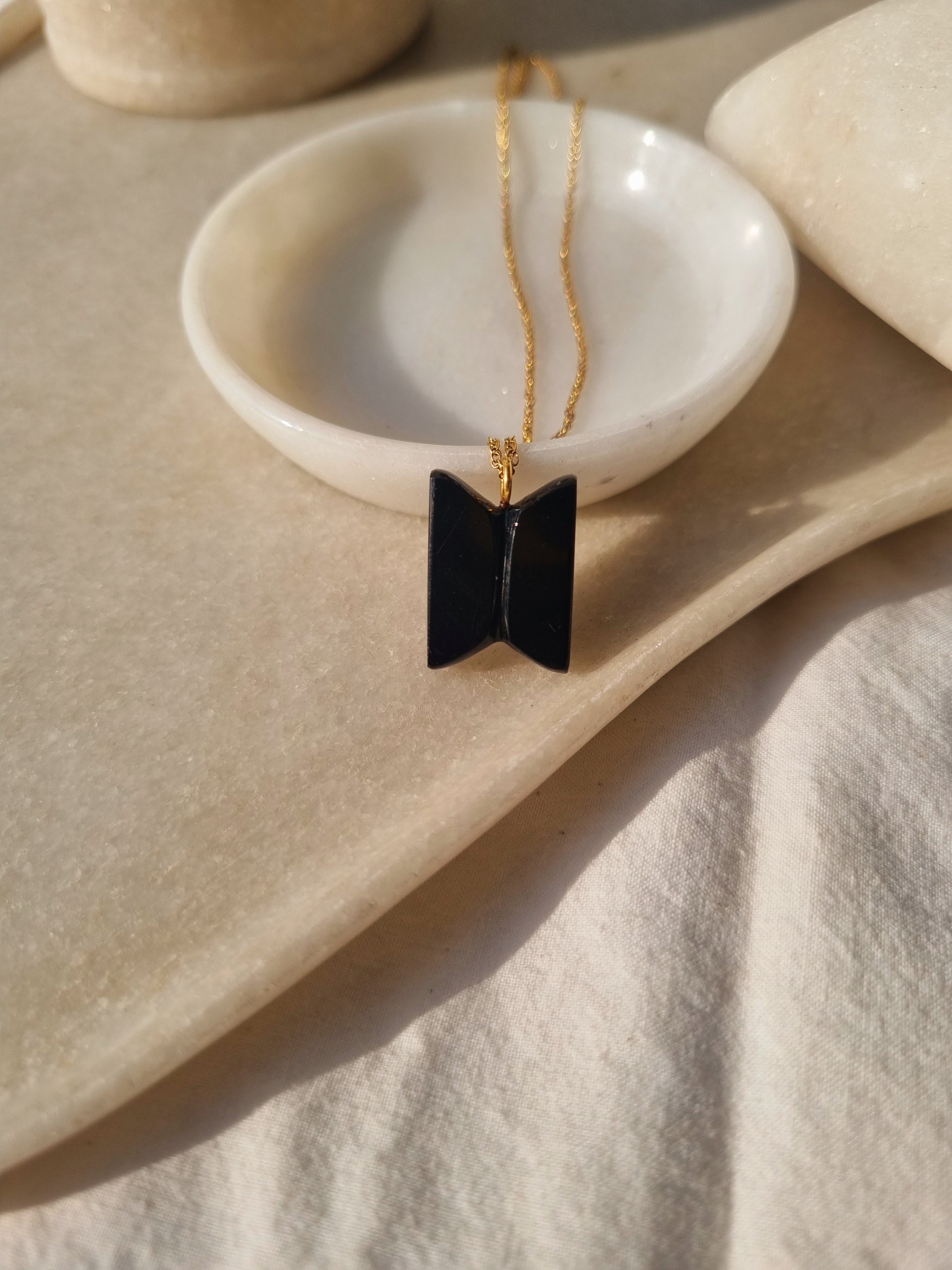 bts - Black Onyx Pendant