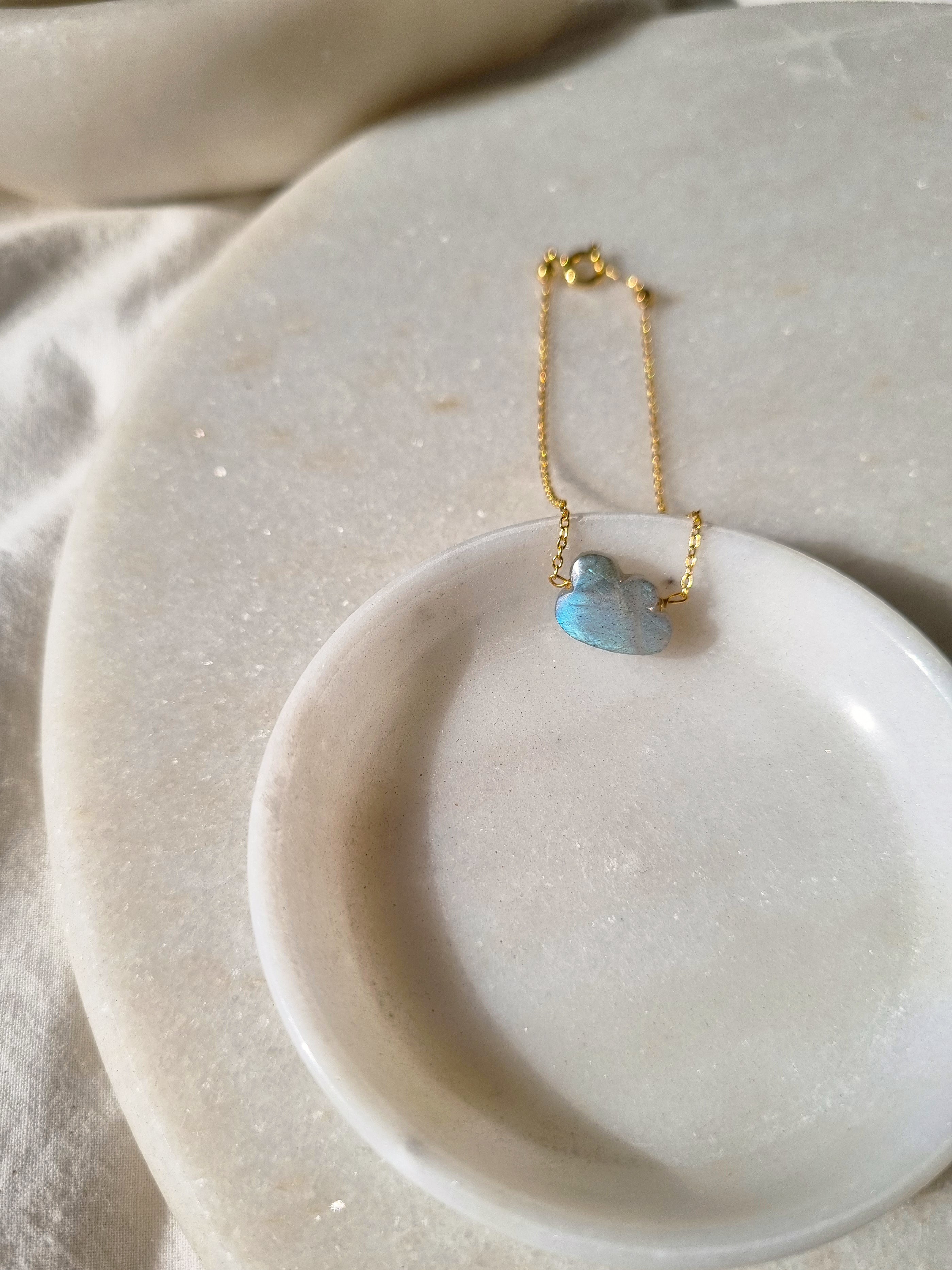 amegh - Labradorite Cloud Bracelet