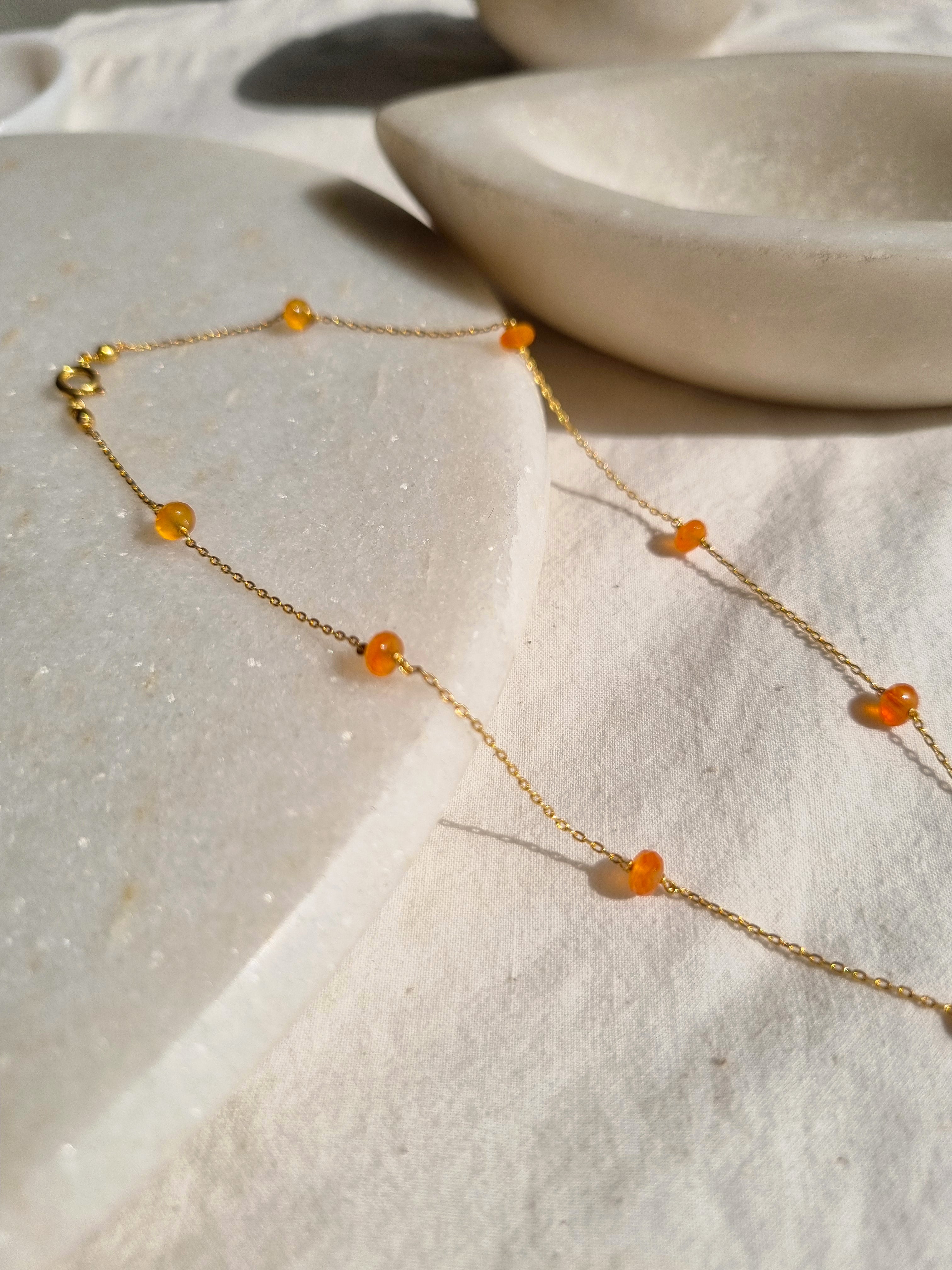 veti - Carnelian Baati Choker
