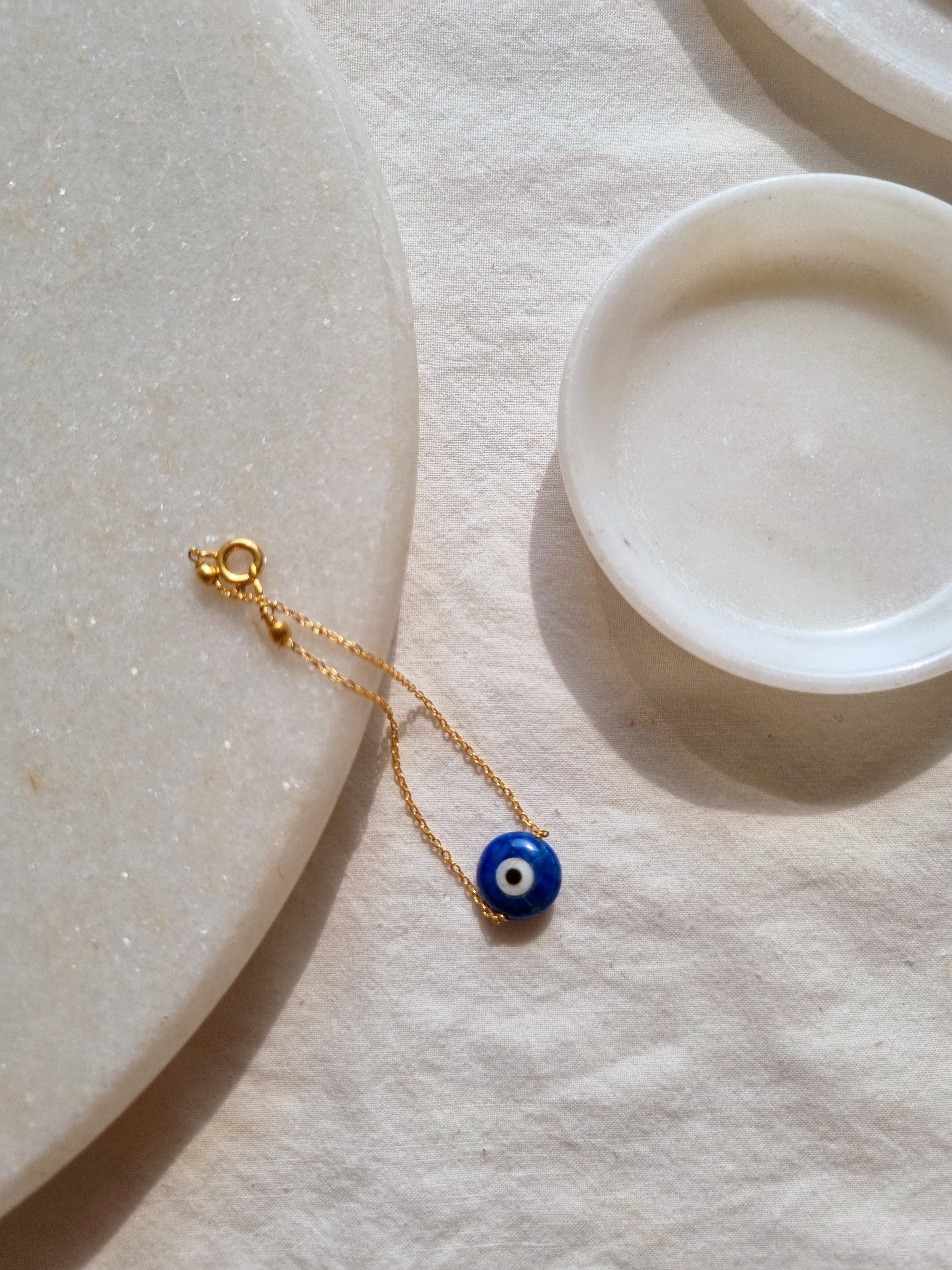 ayena - Lapis Lazuli Evil Eye Bracelet