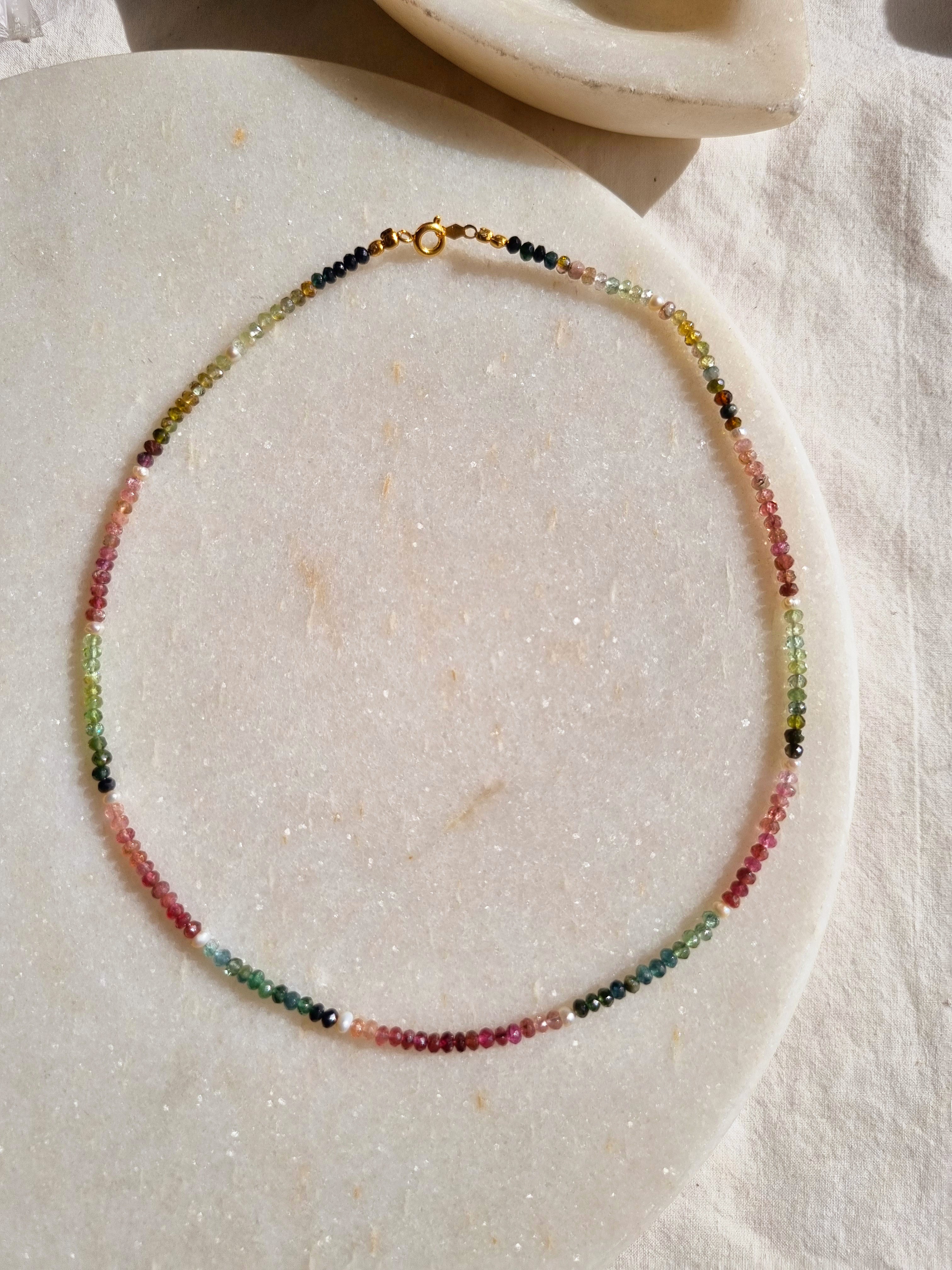 uars - Tourmaline Pearl Boho Strand