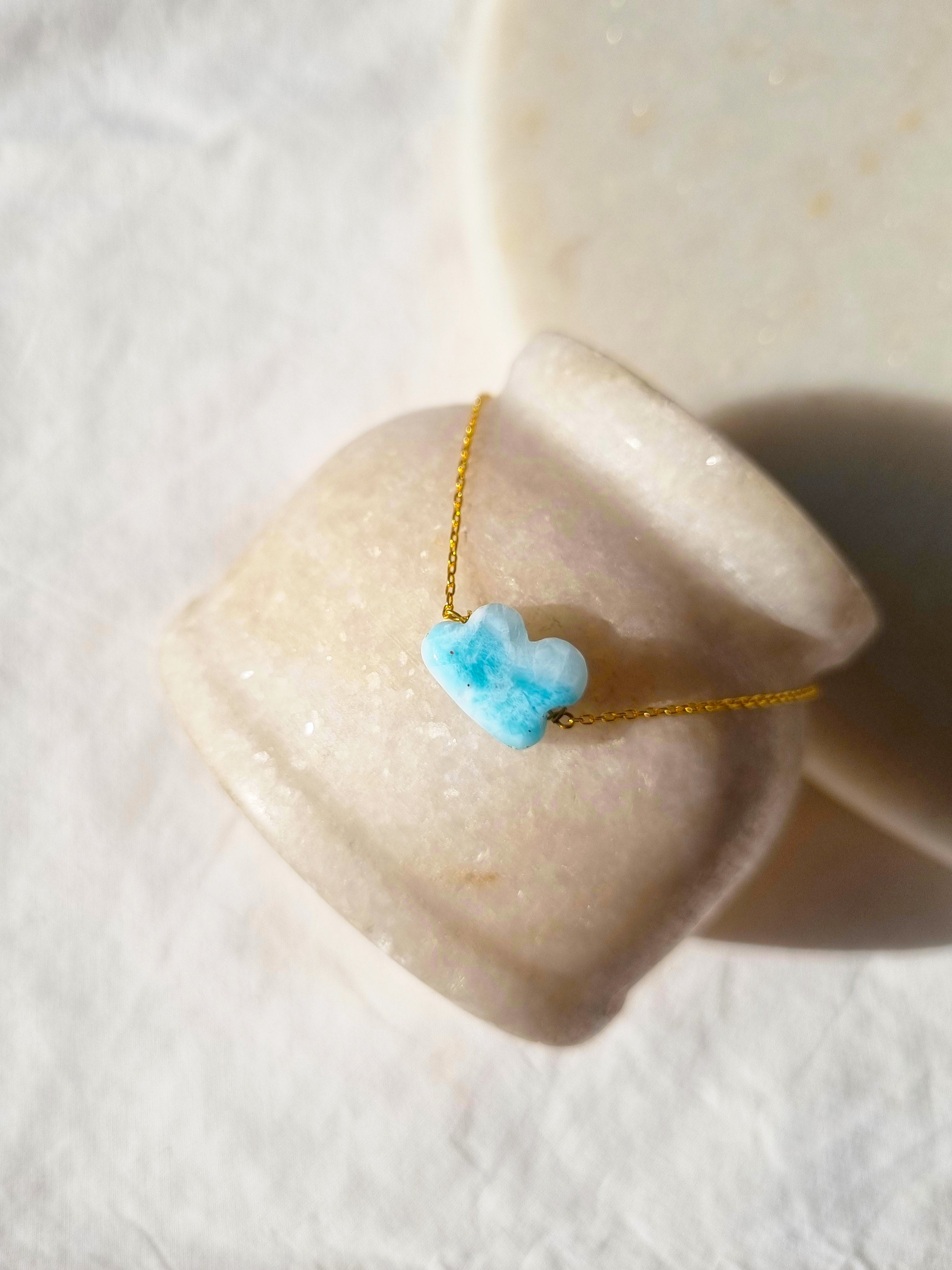 amegh - Larimar Cloud Bracelet