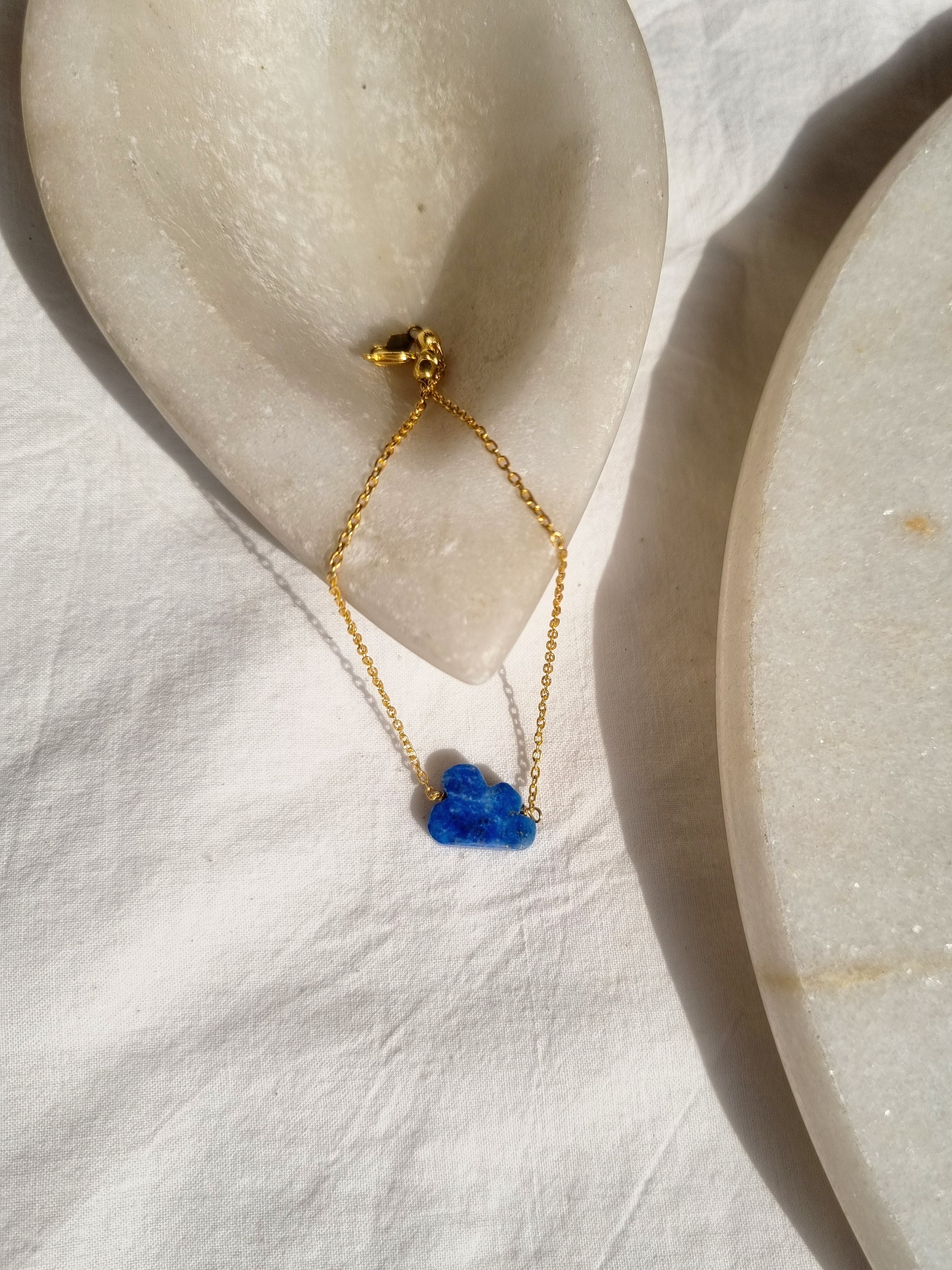 amegh - Lapis Lazuli Cloud Bracelet