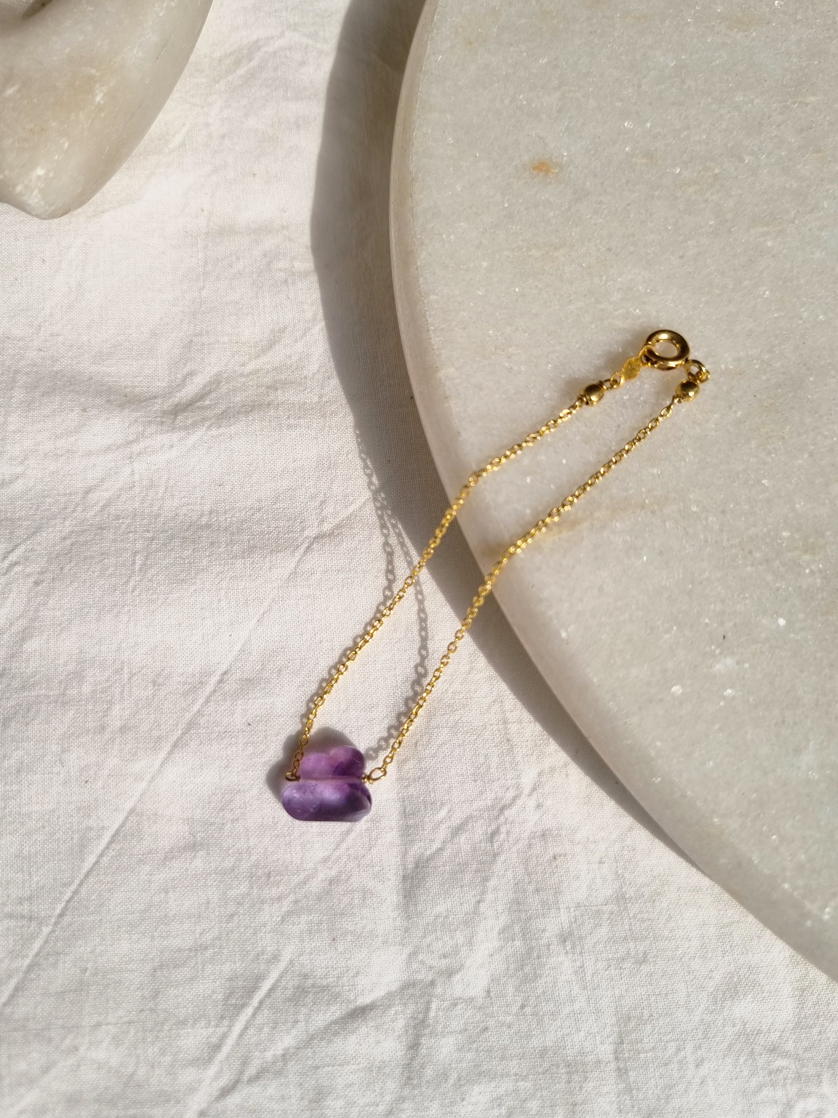 amegh - Amethyst Cloud Bracelet