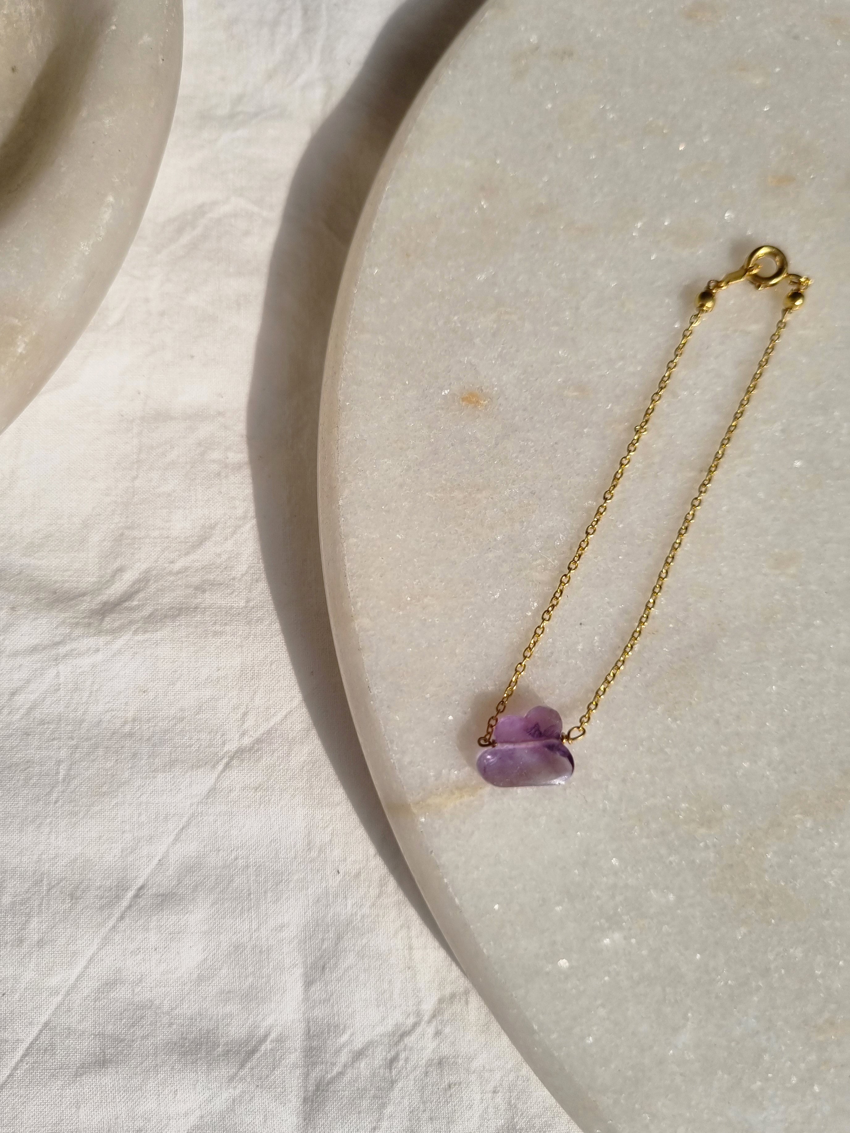 amegh - Amethyst Cloud Bracelet