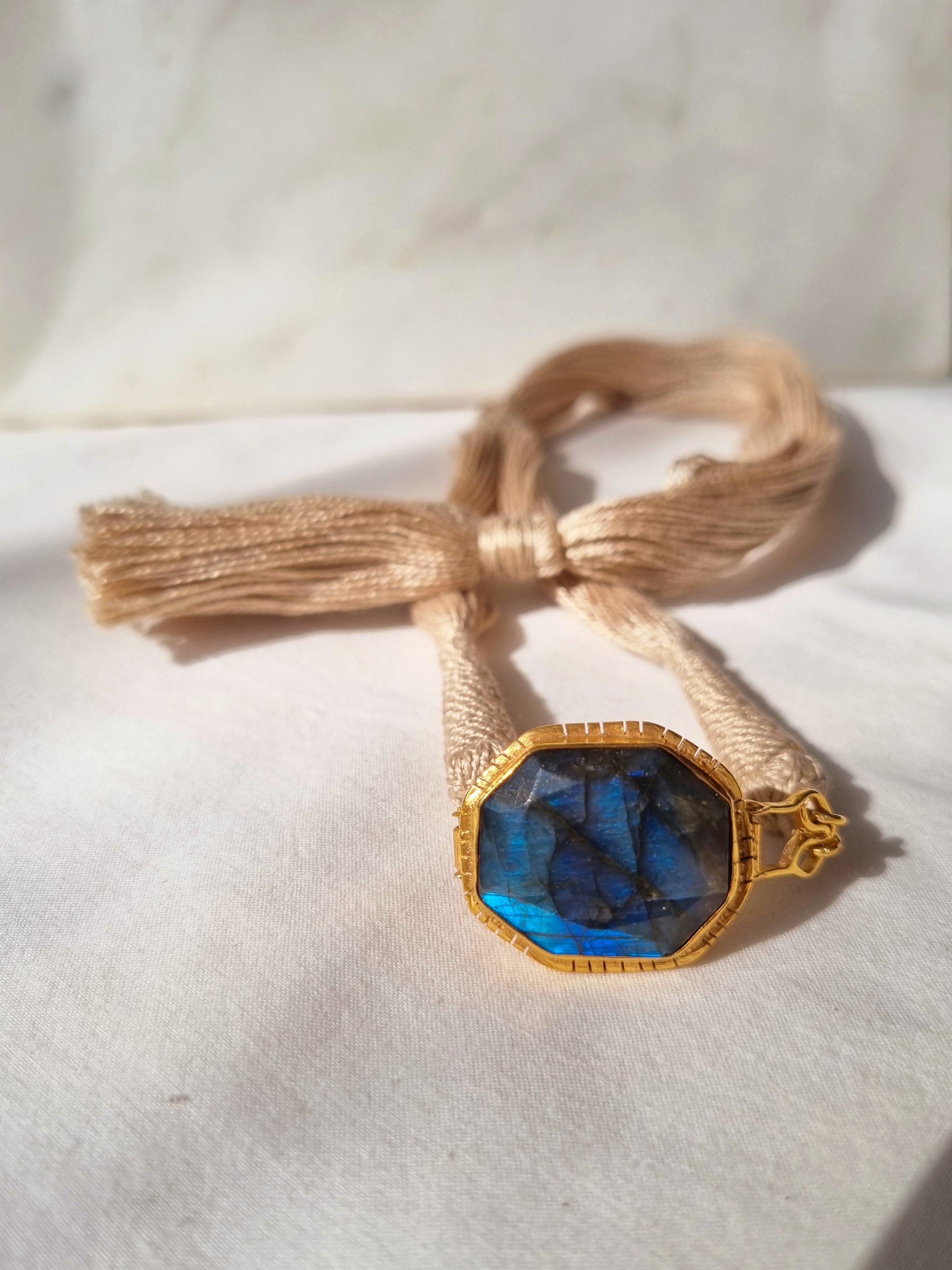 reva - Jasmine's Labradorite Choker