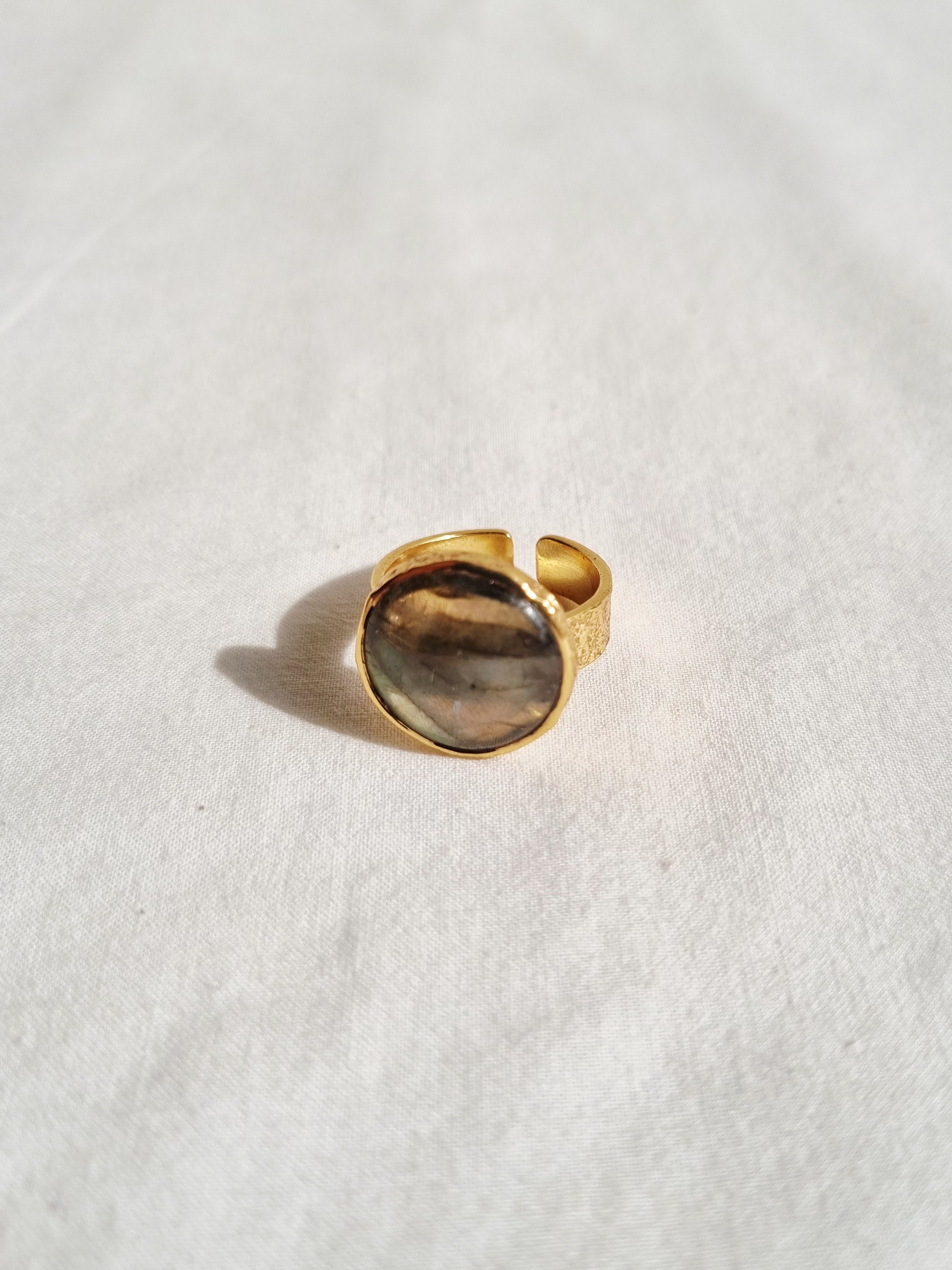 saani - Labradorite Saturn Ring
