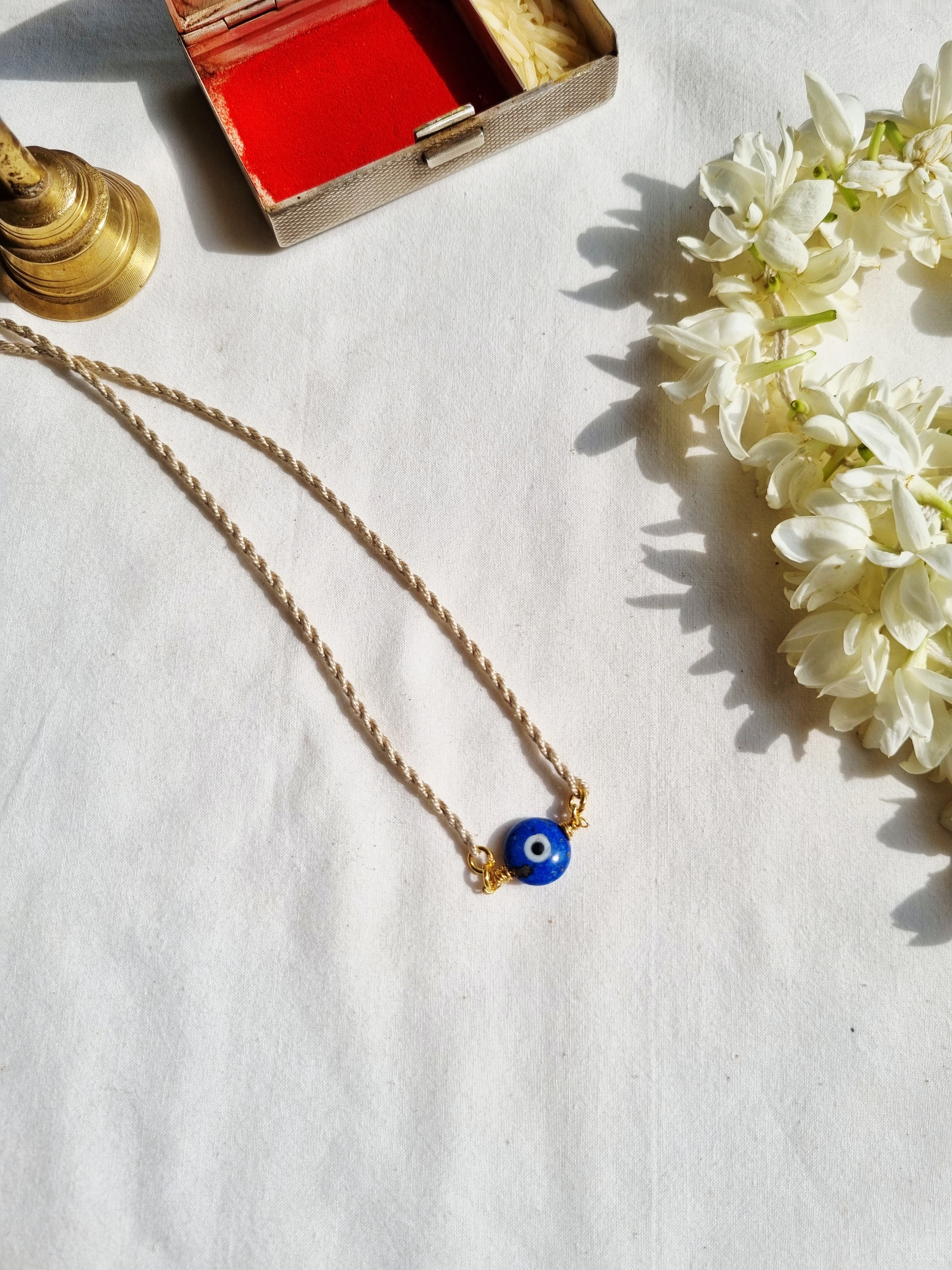 ayena - Lapis Lazuli Evil Eye Rakhi