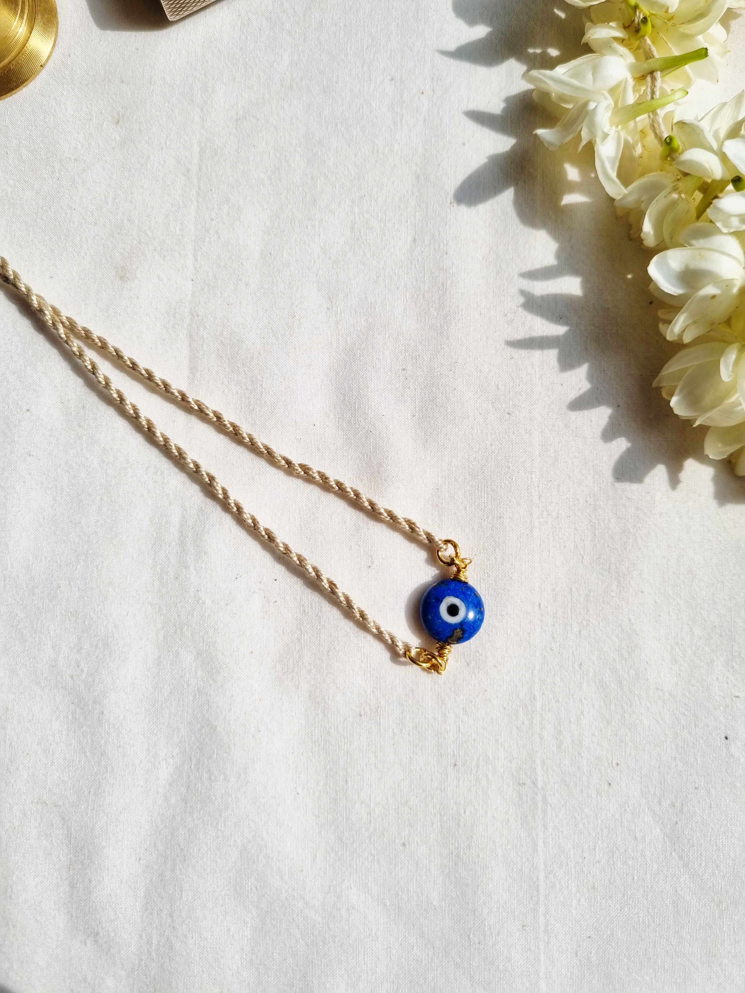 ayena - Lapis Lazuli Evil Eye Rakhi