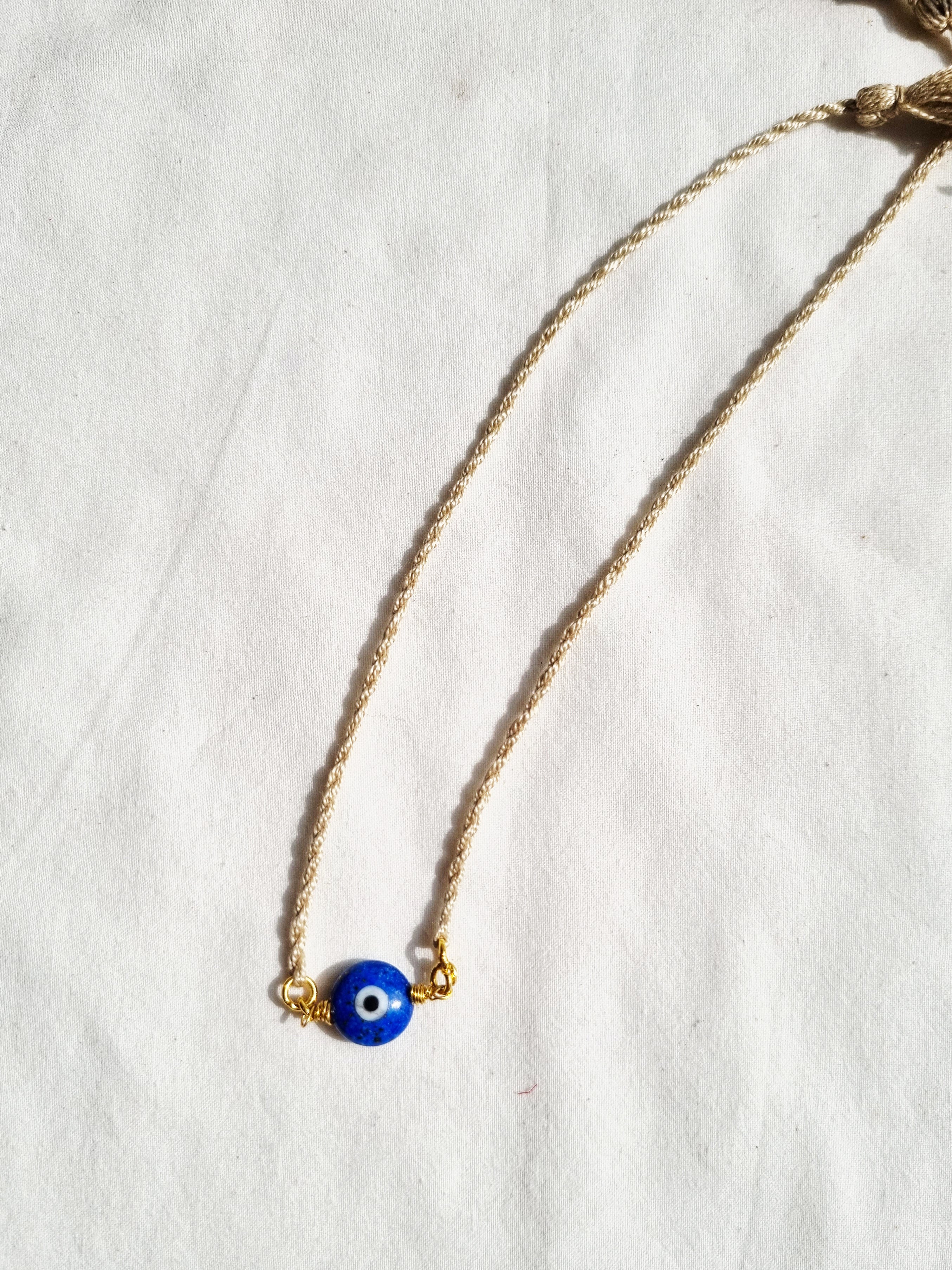 ayena - Lapis Lazuli Evil Eye Rakhi