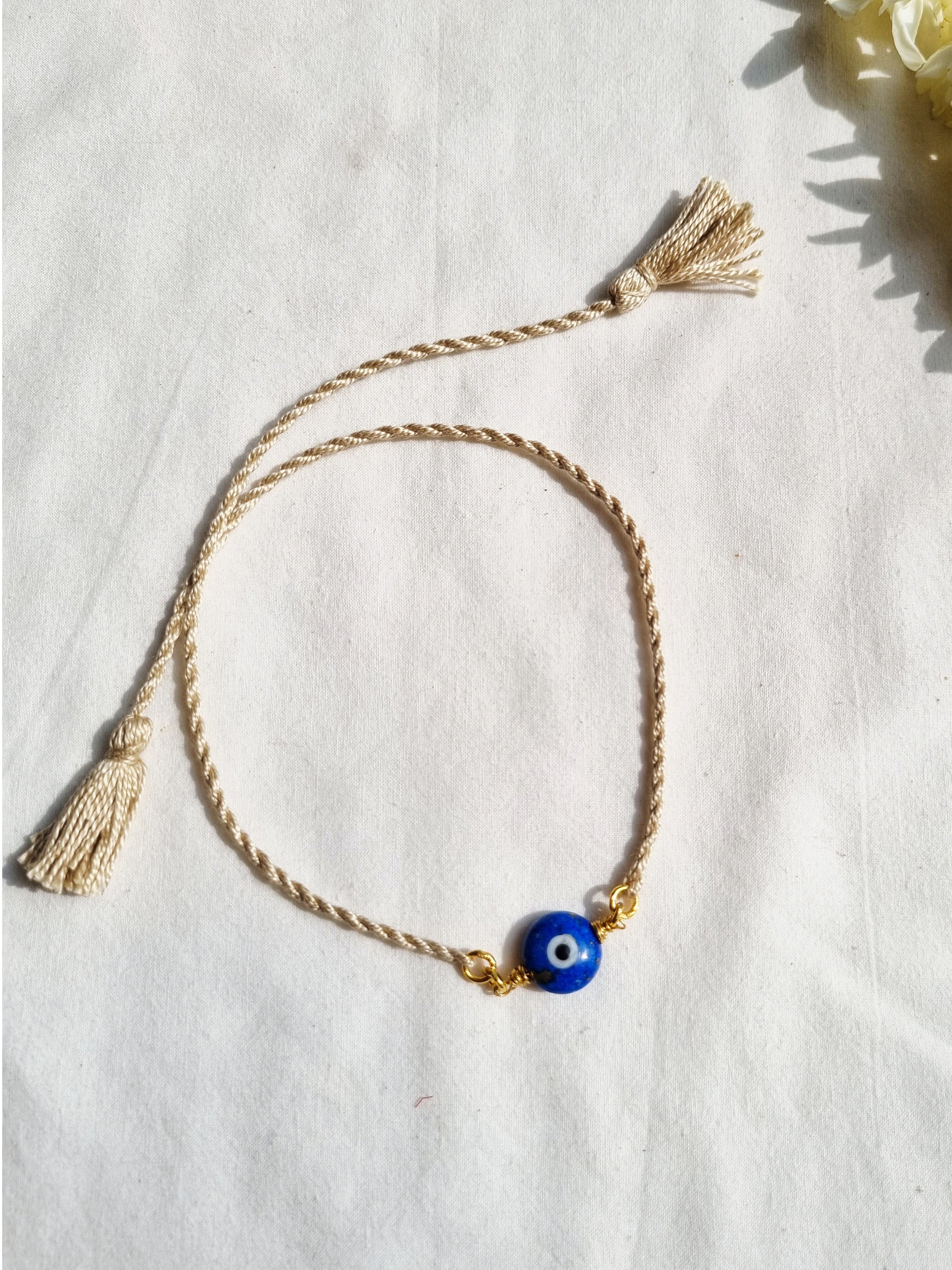 ayena - Lapis Lazuli Evil Eye Rakhi