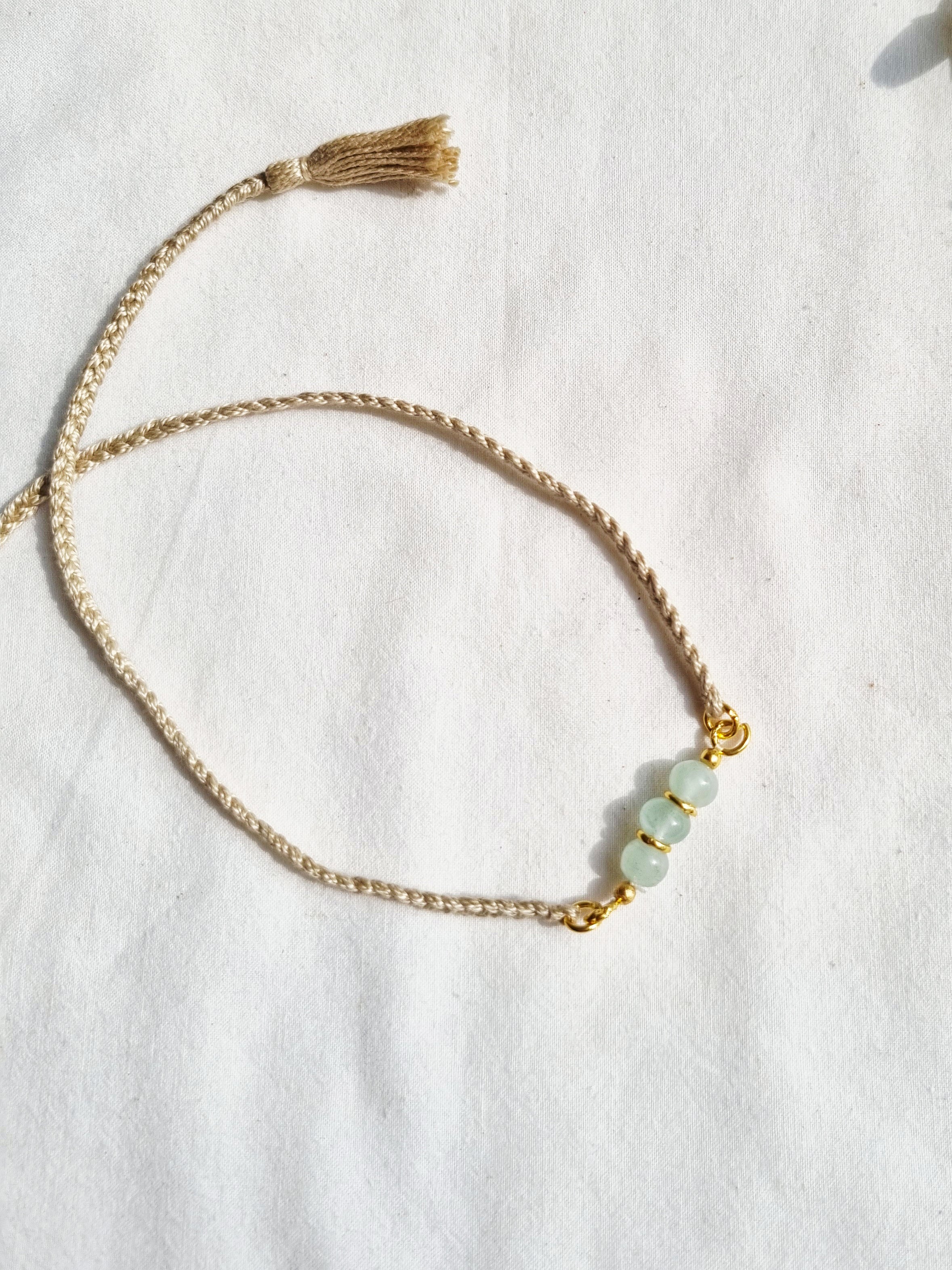 lasso - Aquamarine Baati Rakhi
