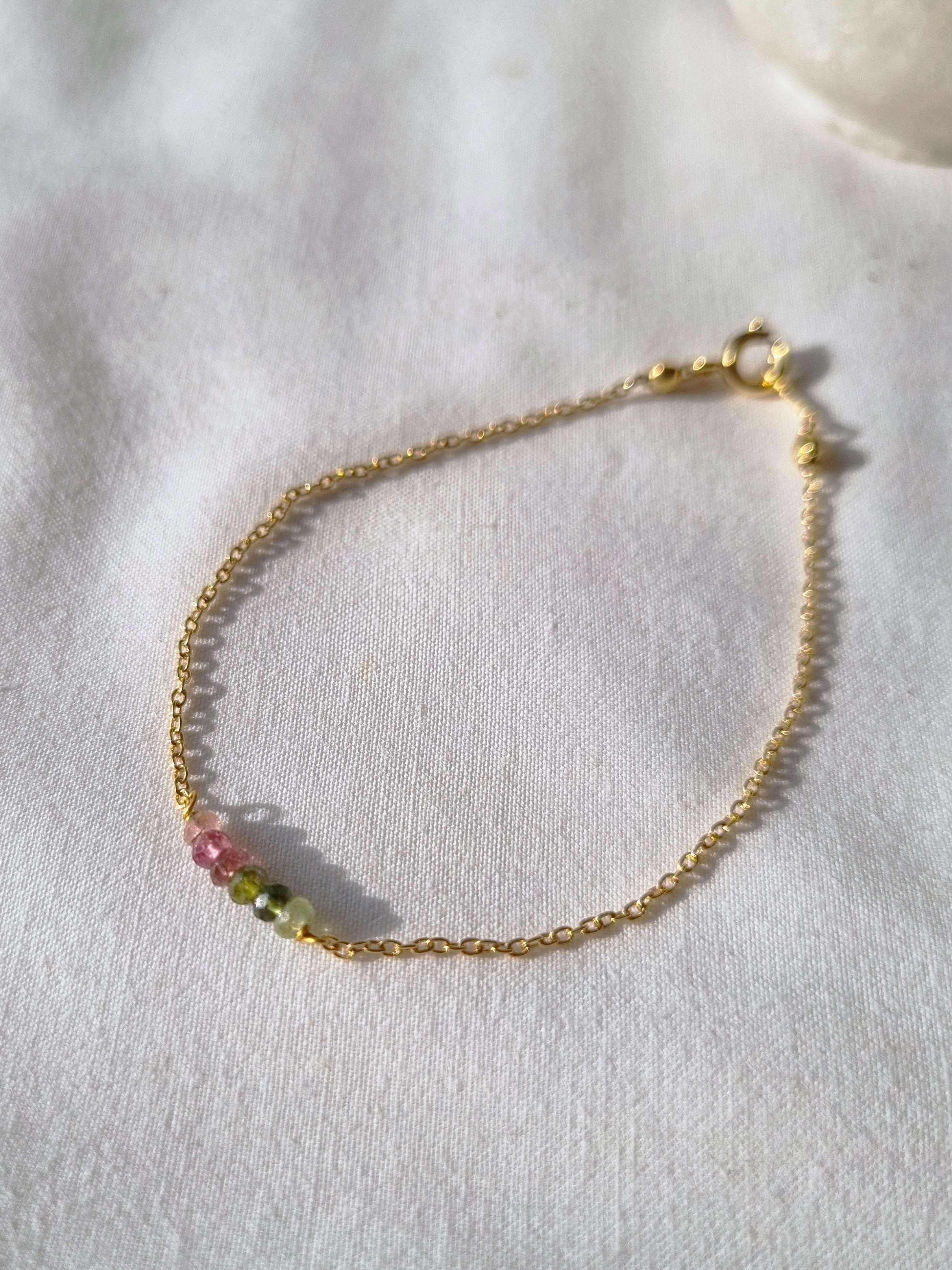 entilae - Tourmaline Baati Bar Bracelet