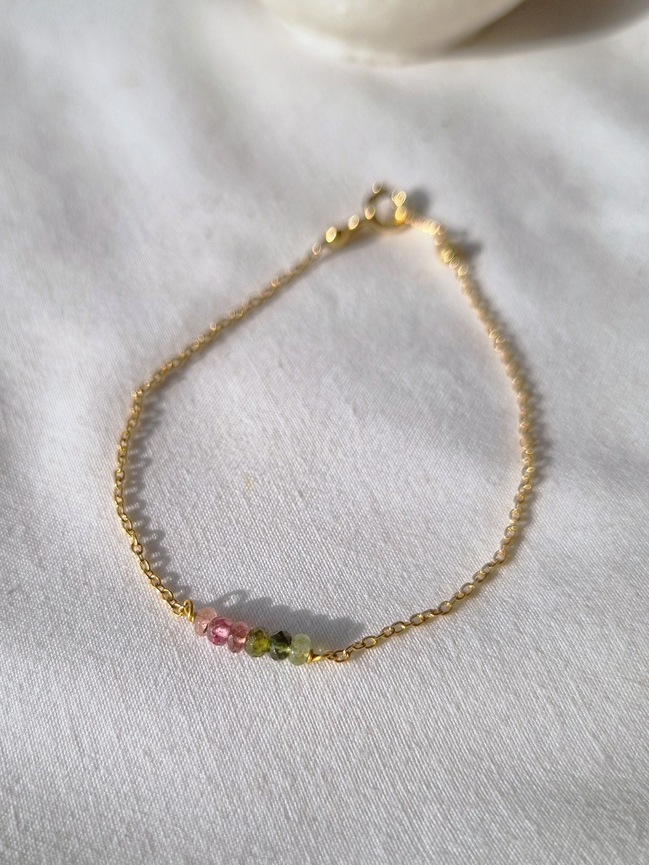 entilae - Tourmaline Baati Bar Bracelet