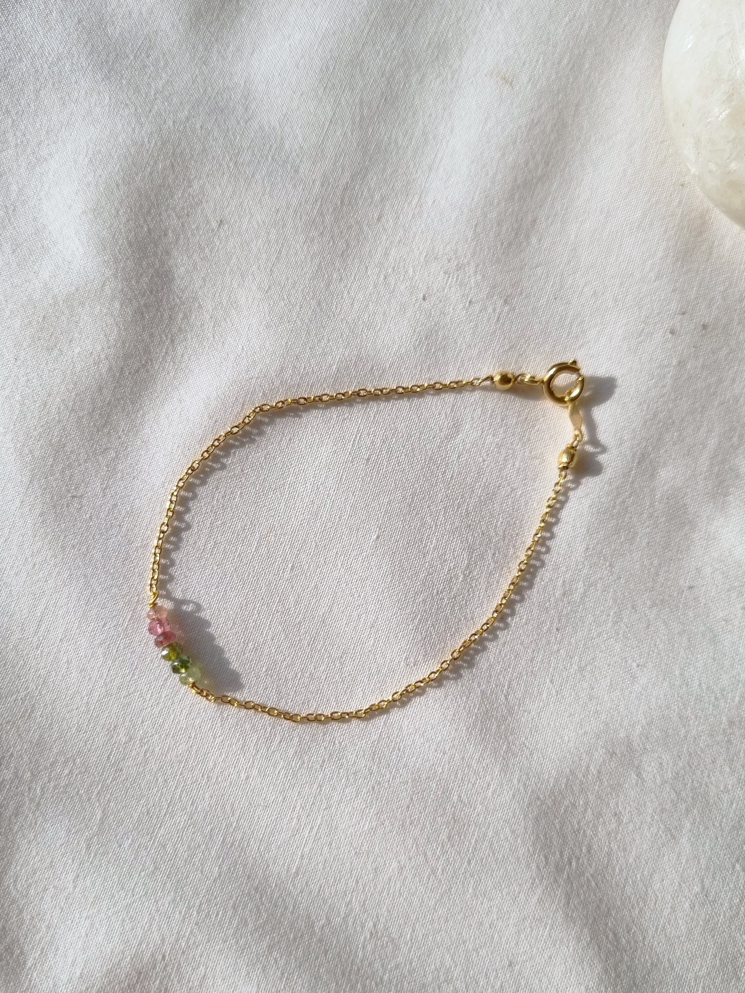 entilae - Tourmaline Baati Bar Bracelet
