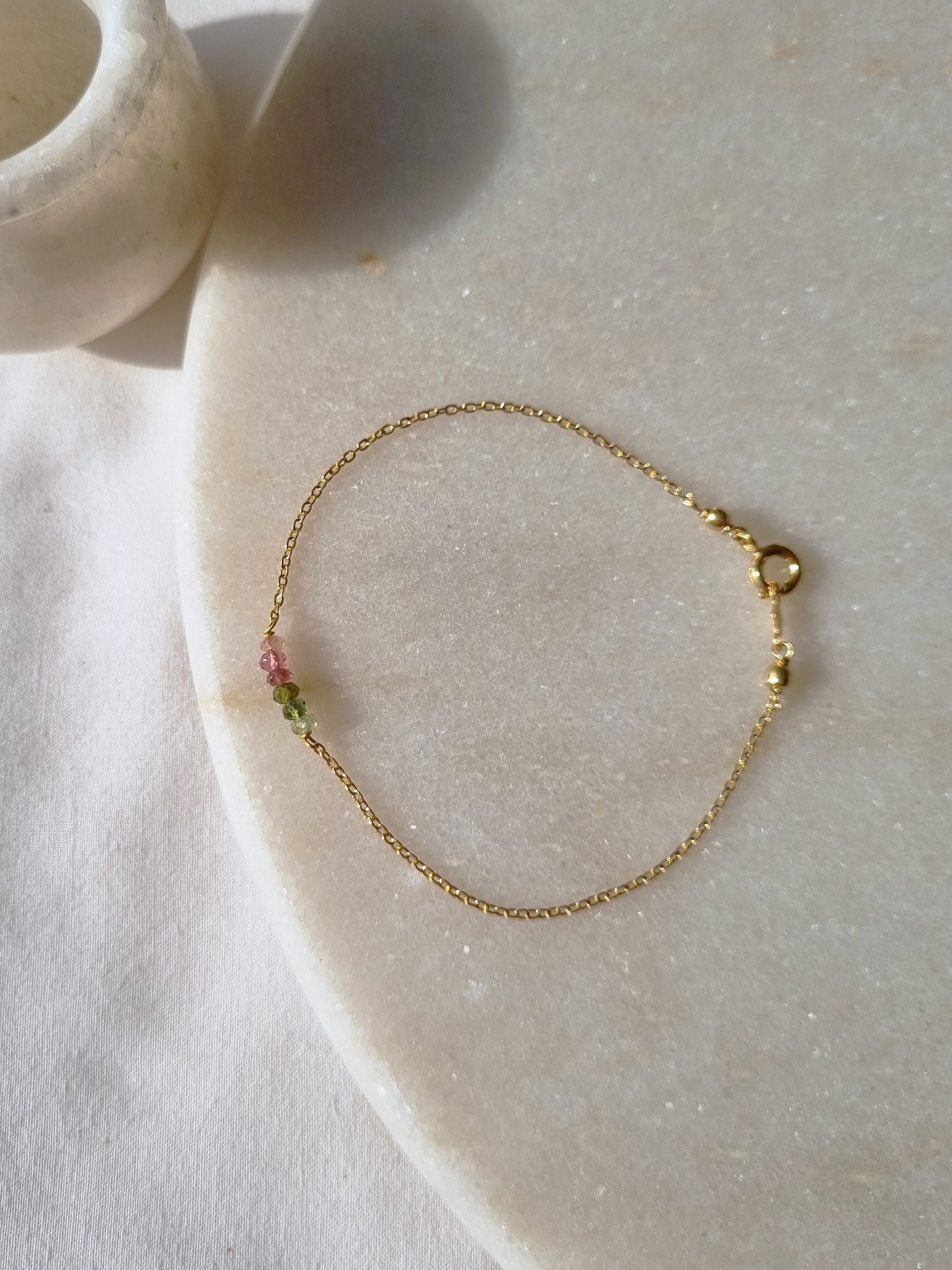 entilae - Tourmaline Baati Bar Bracelet