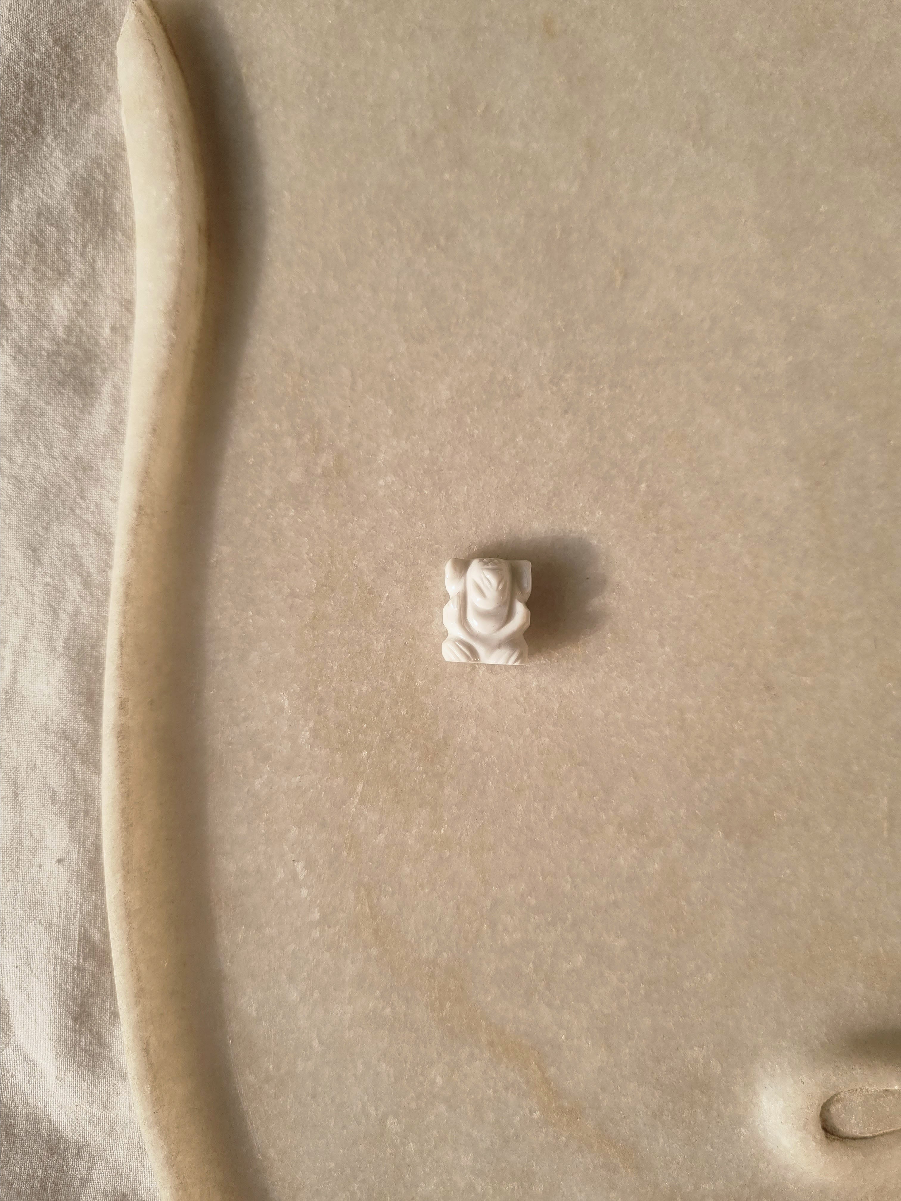 Ganesha Idol Howlite