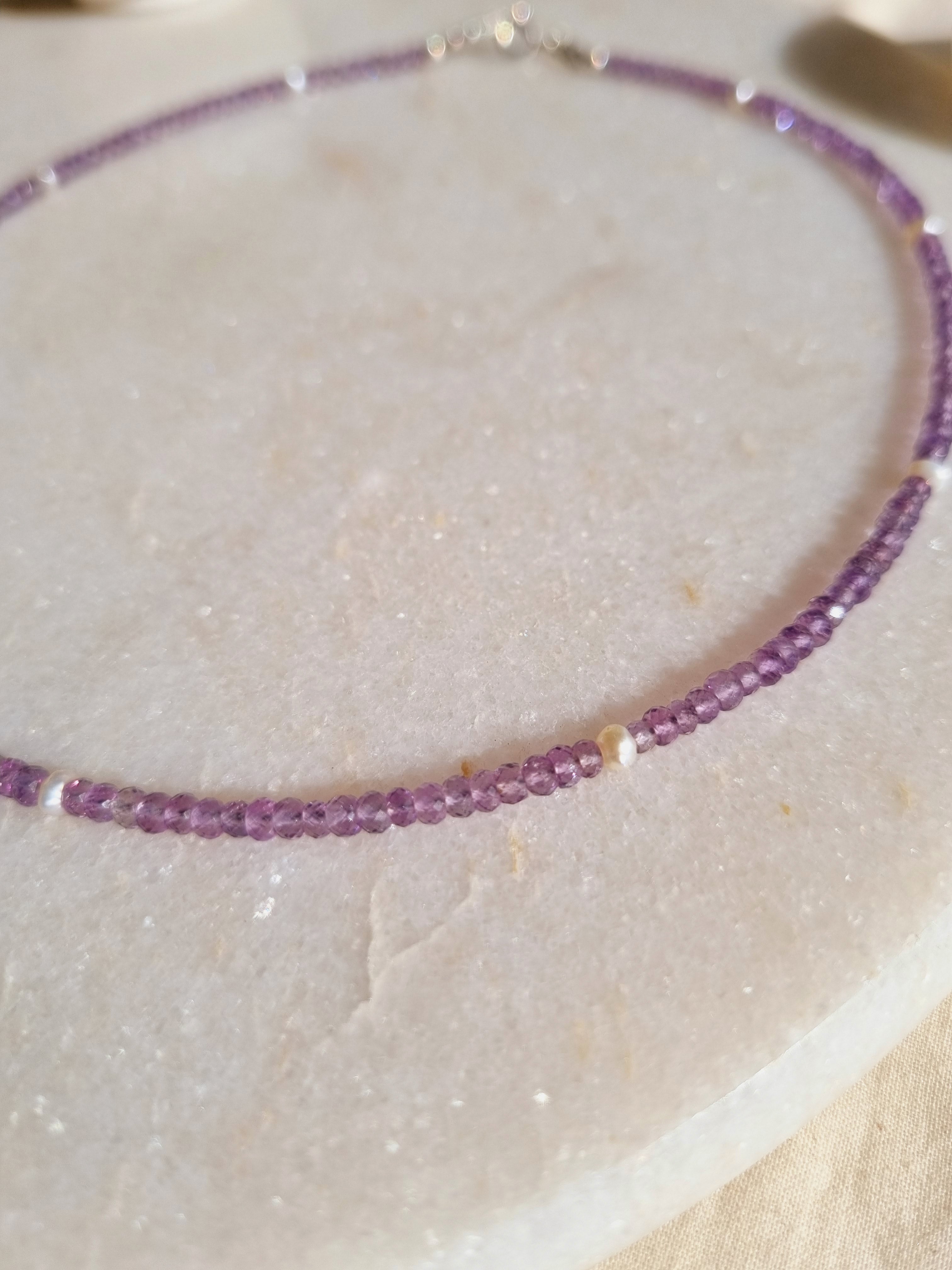 uars - Amethyst Pearl Boho Strand