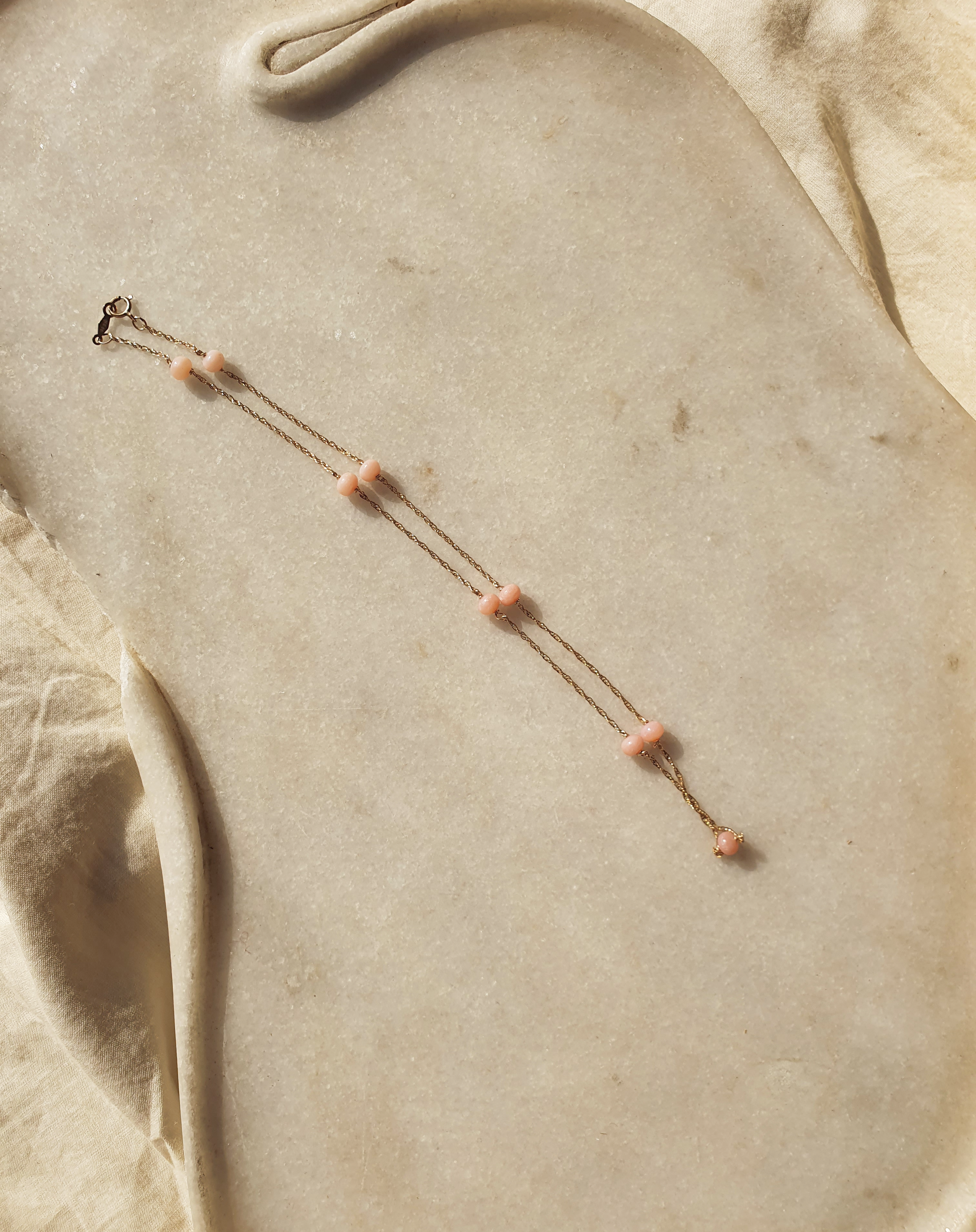 veti - Pink Opal Baati Choker