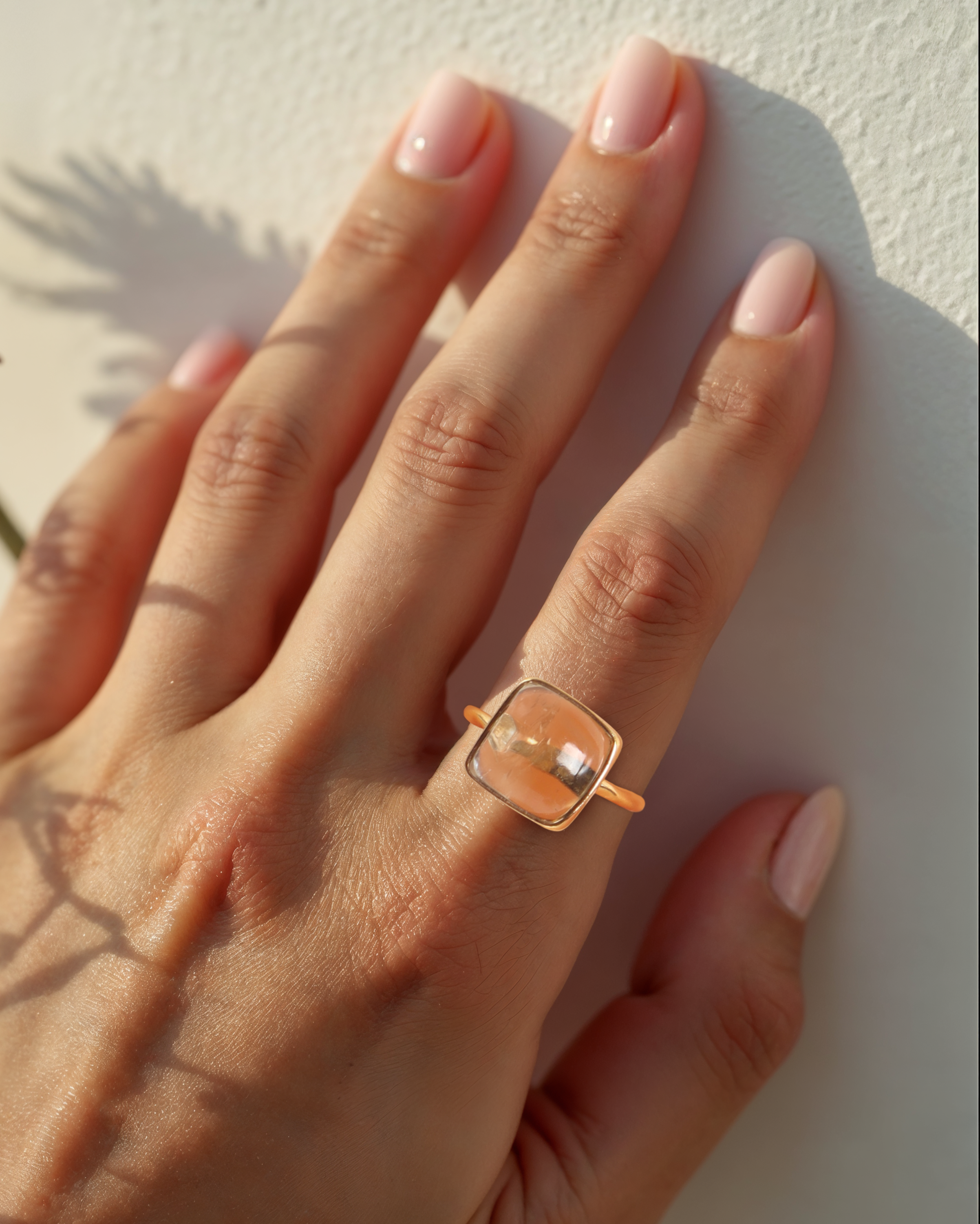 vasa - Citrine Helix Ring