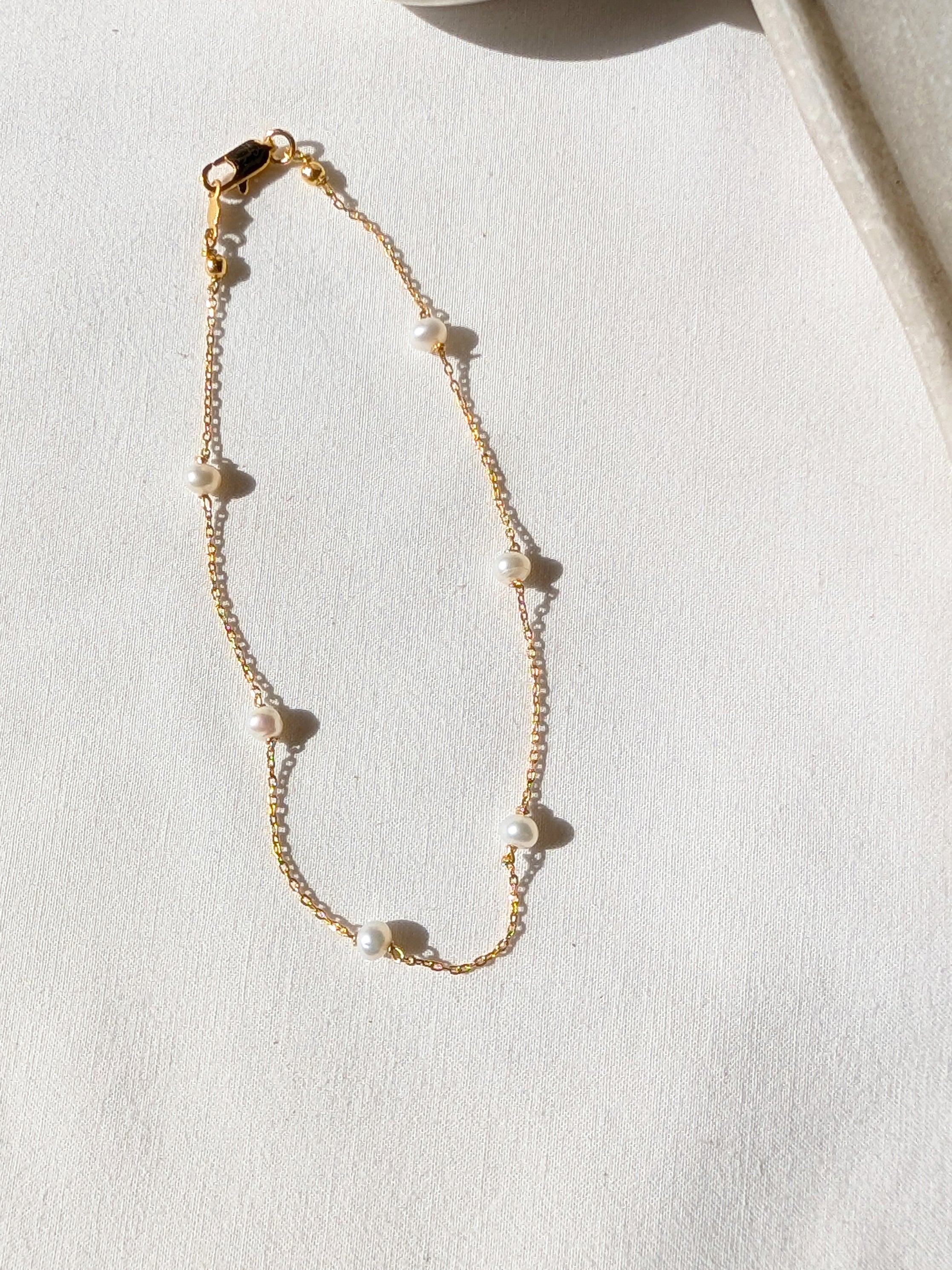 bhava - Pearl Baati Anklet