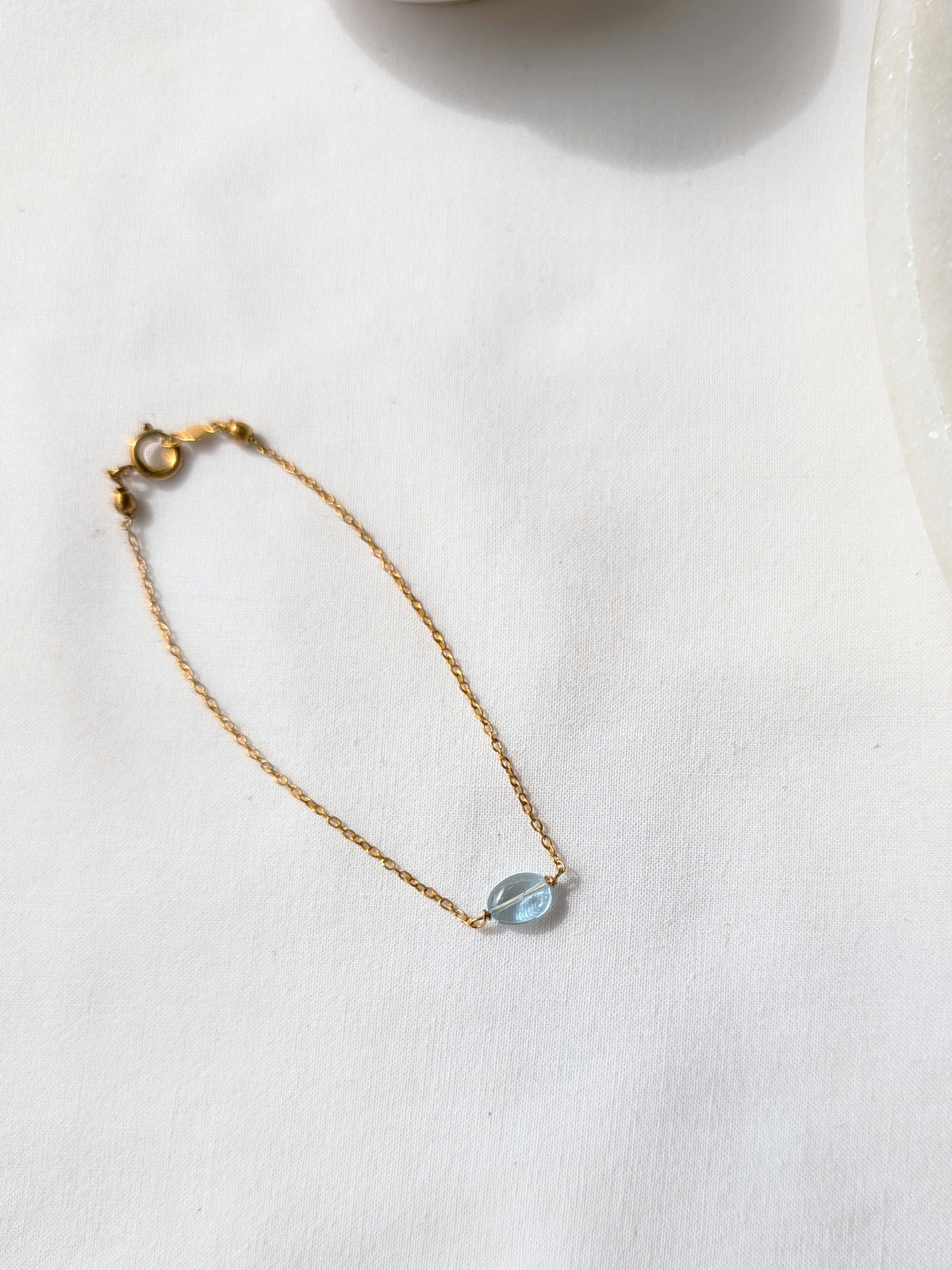 kesya - Blue Topaz Oval Bracelet