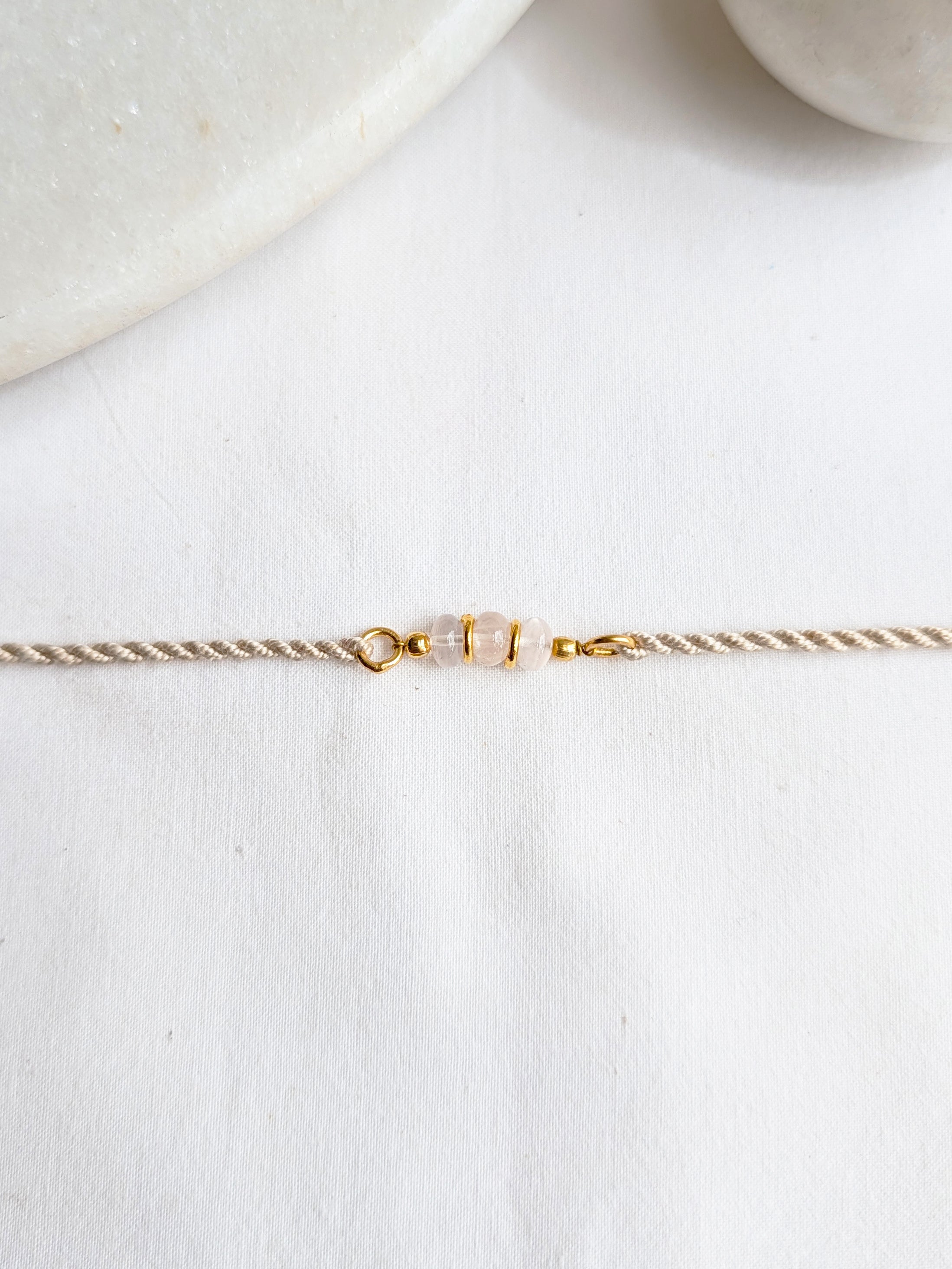 lasso - Rose Quartz Baati Rakhi