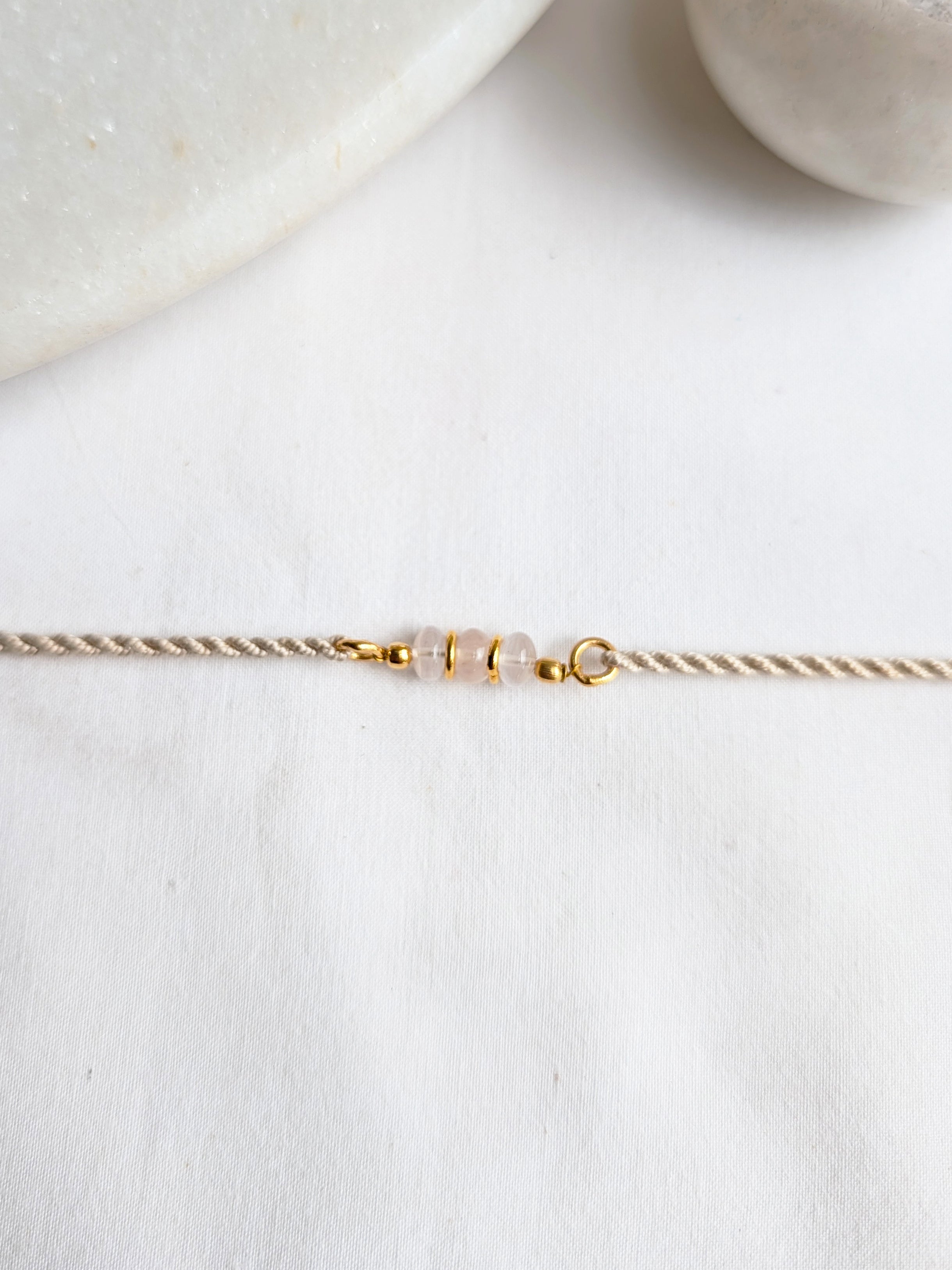 lasso - Rose Quartz Baati Rakhi