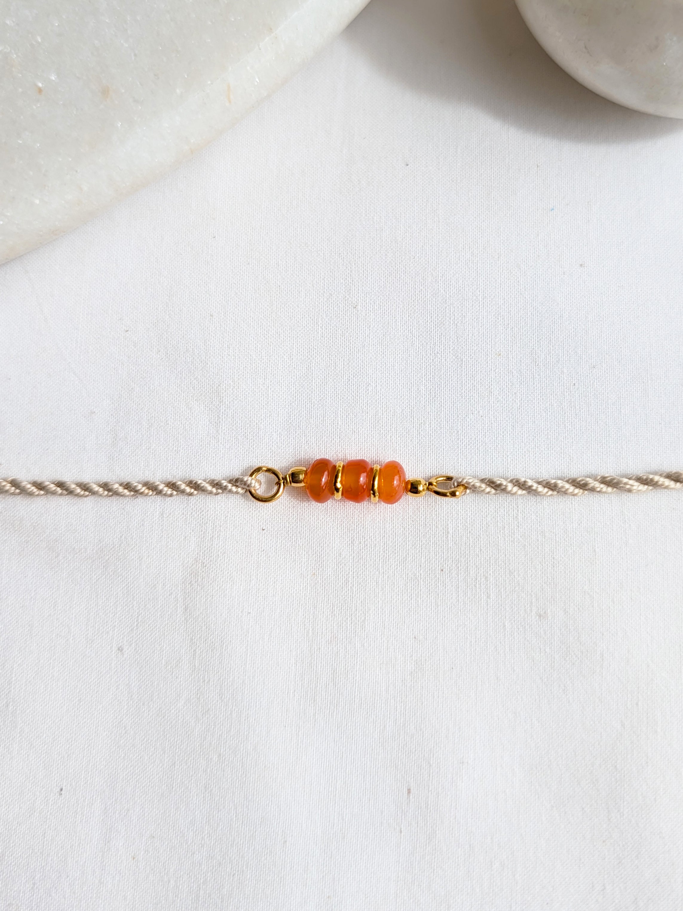 lasso - Carnelian Baati Rakhi