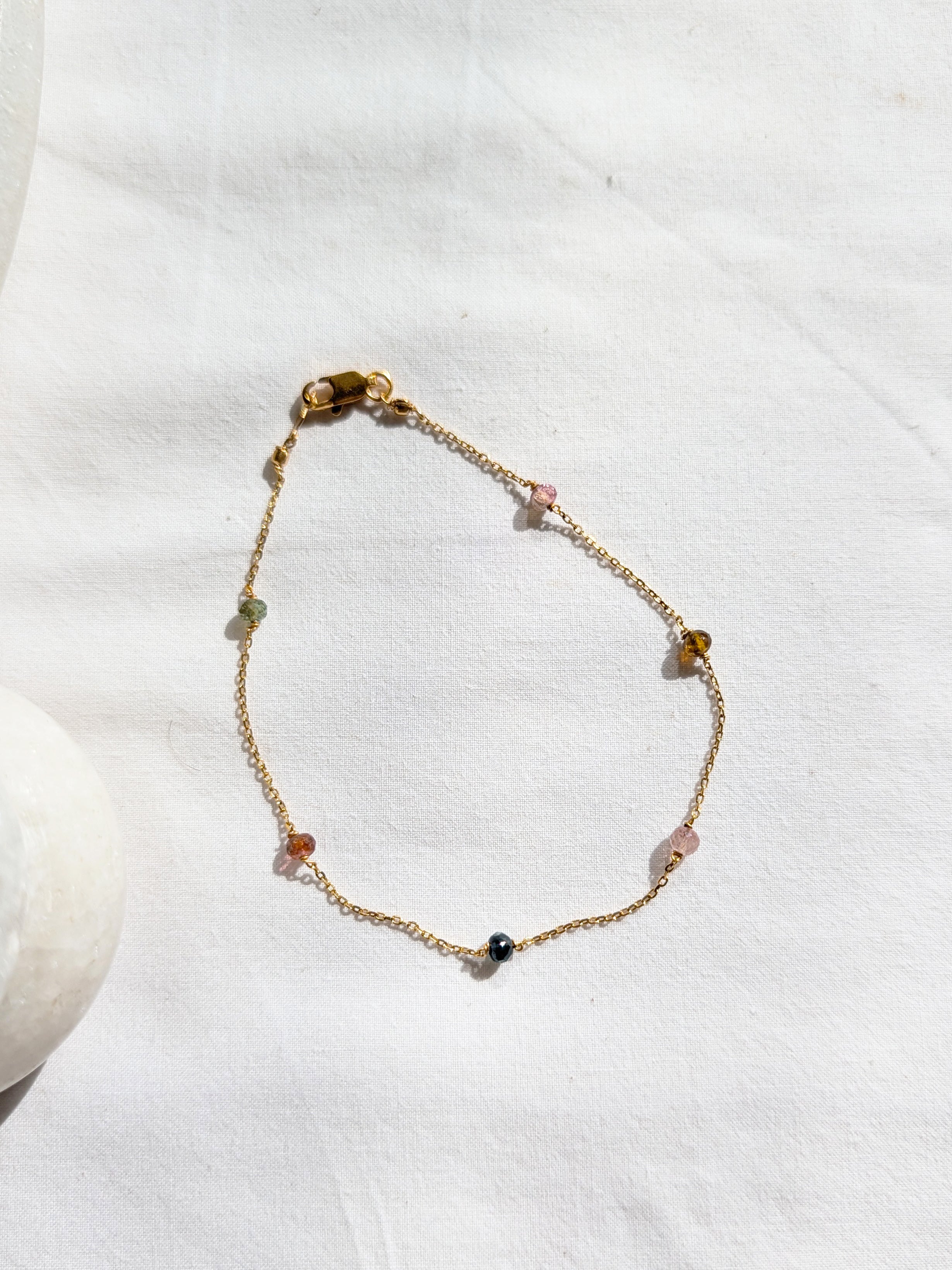 bhava - Tourmaline Baati Anklet