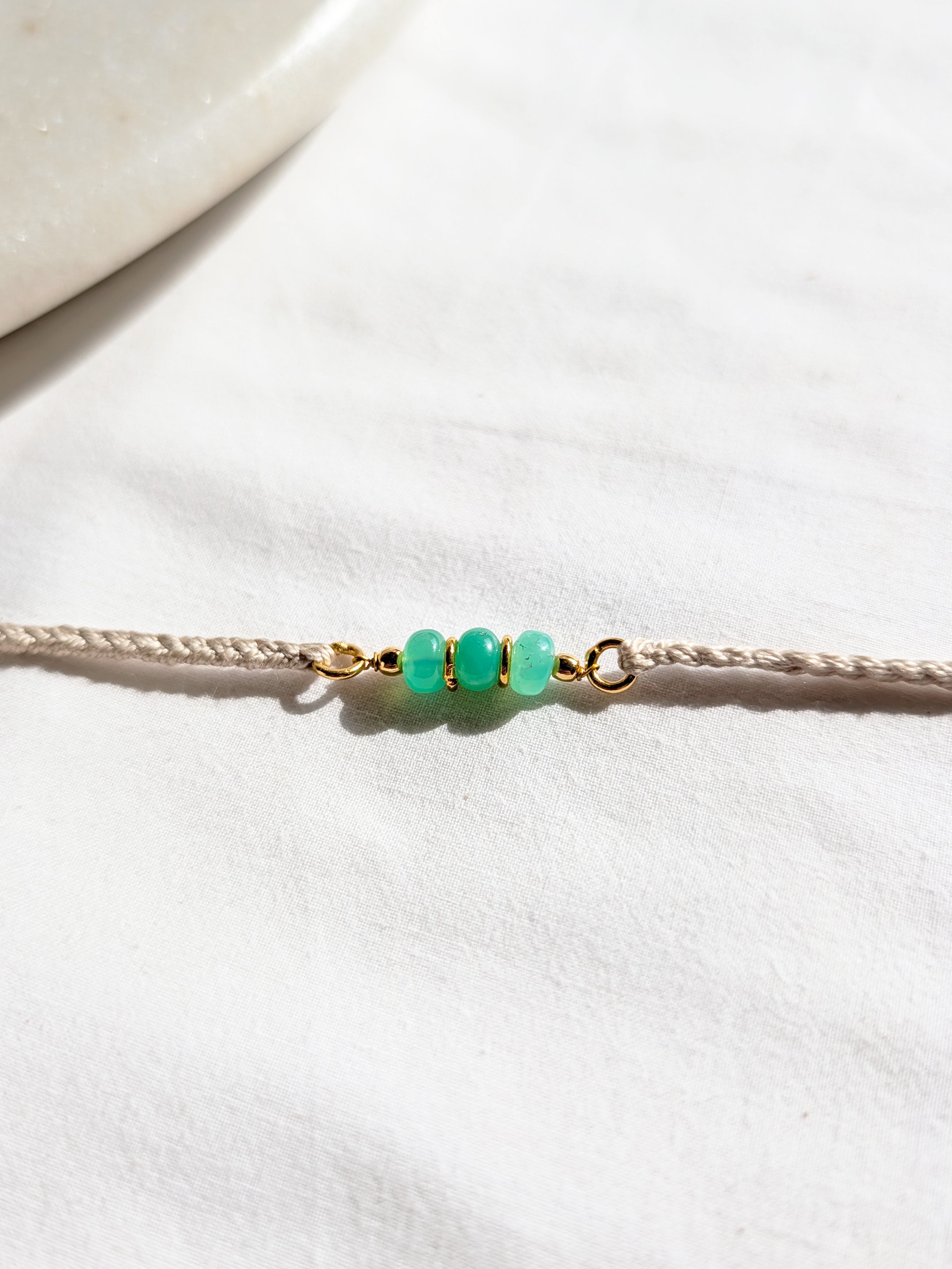 lasso - Chrysoprase Baati Rakhi