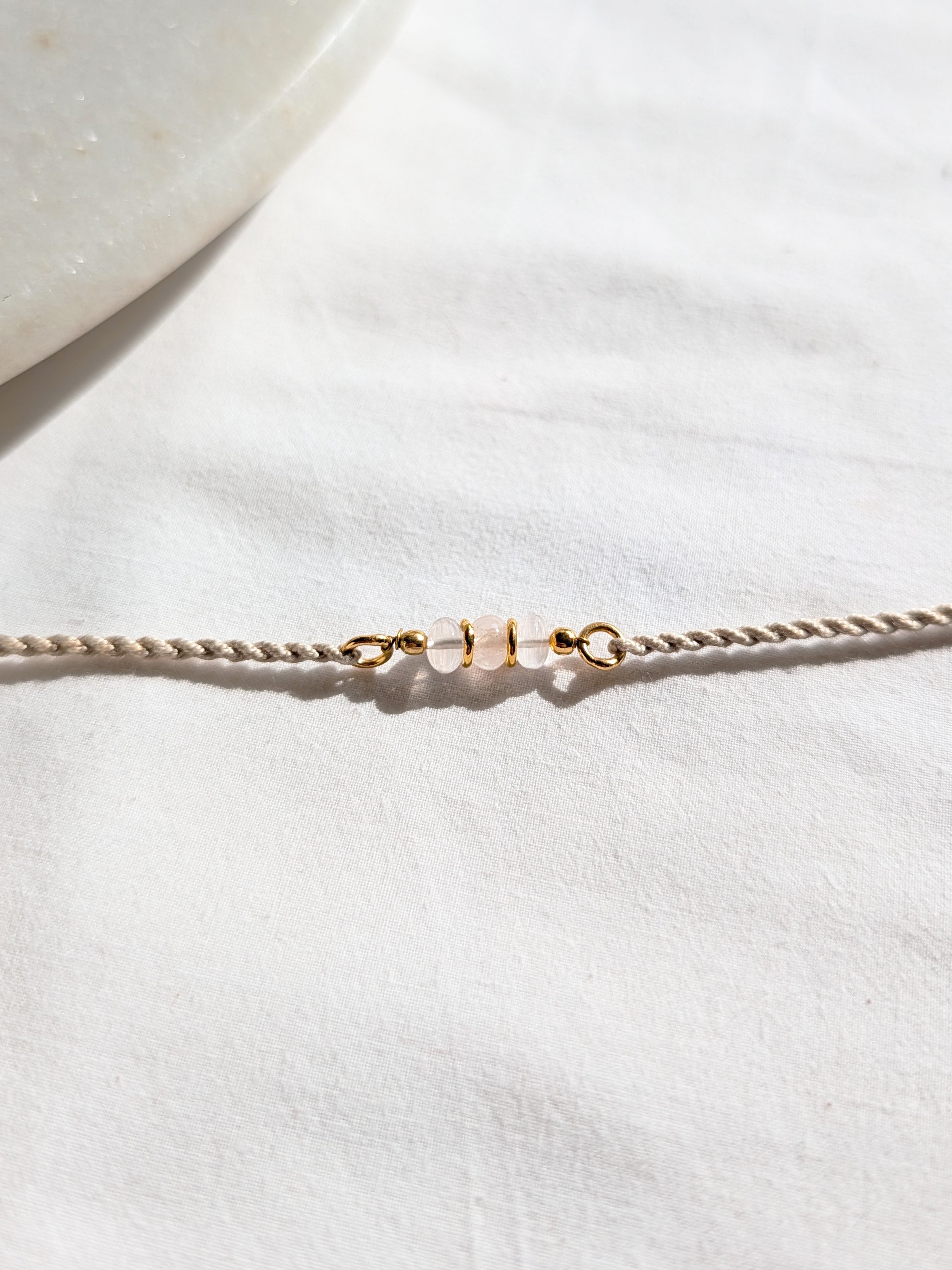 lasso - Rose Quartz Baati Rakhi