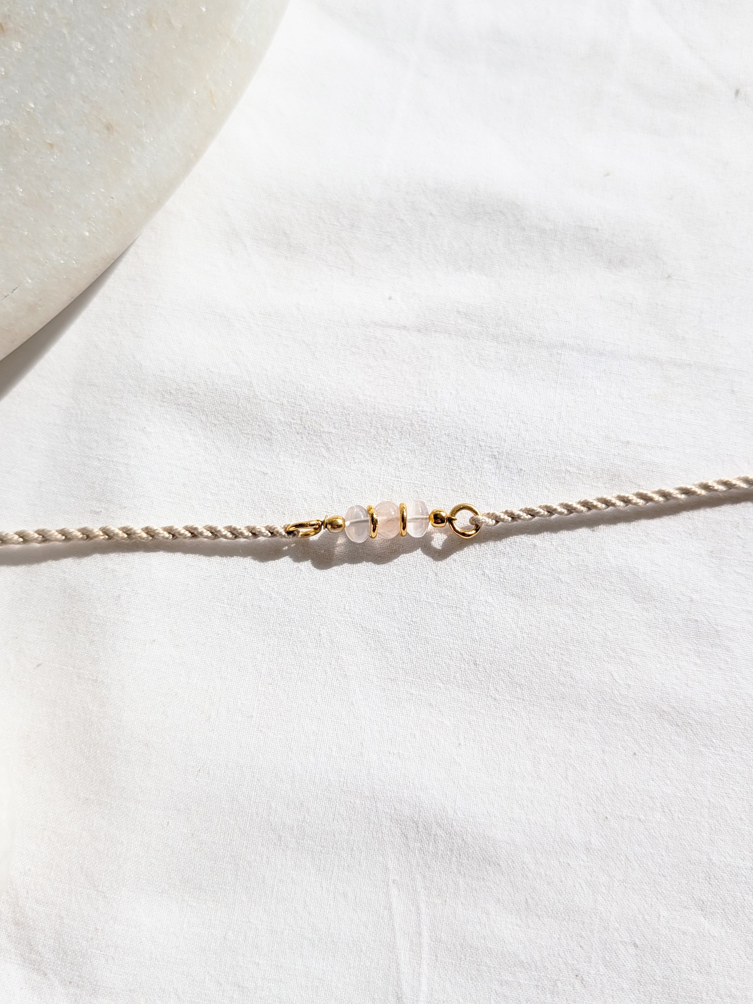 lasso - Rose Quartz Baati Rakhi