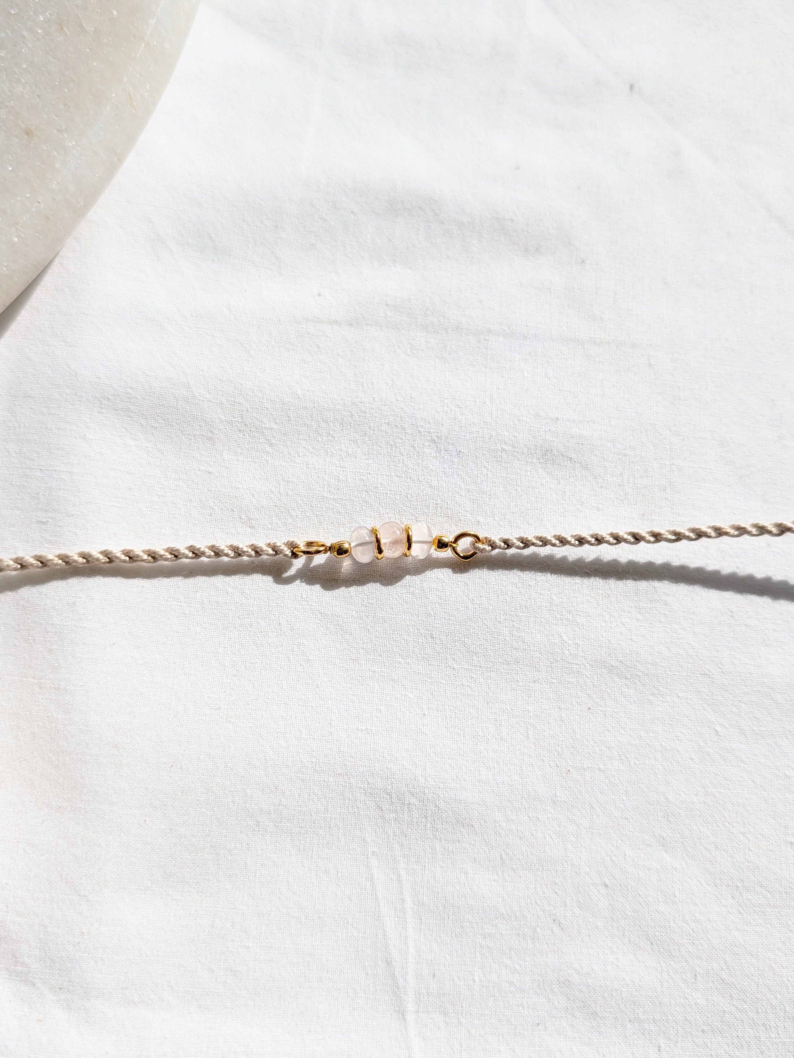 lasso - Rose Quartz Baati Rakhi