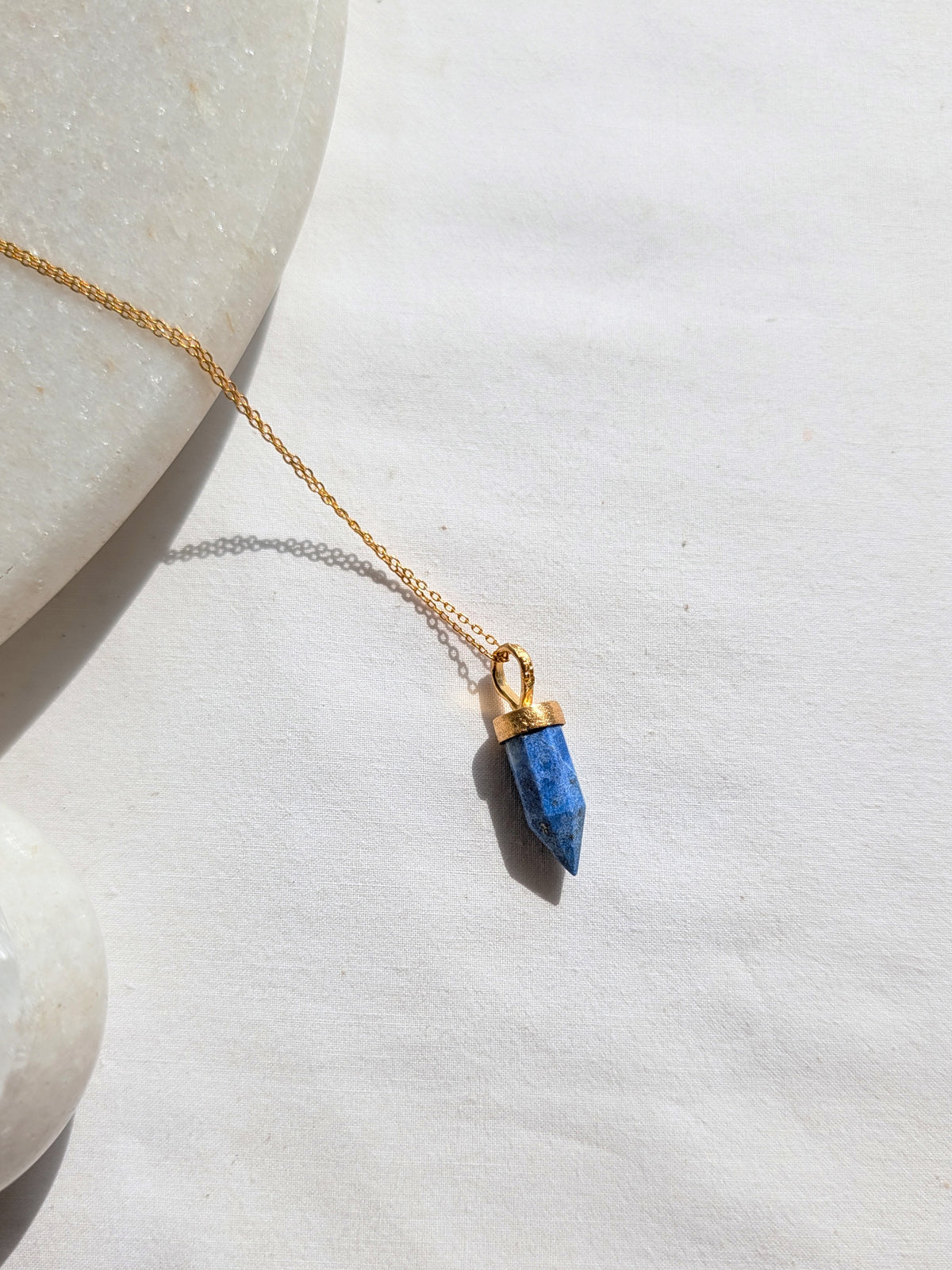 vira - Lapis Lazuli Arrow Pendant