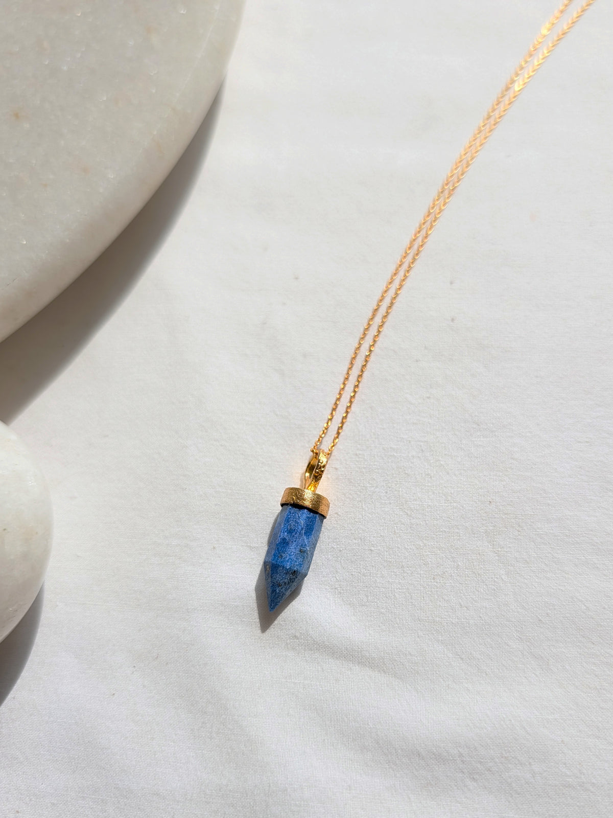 vira - Lapis Lazuli Arrow Pendant