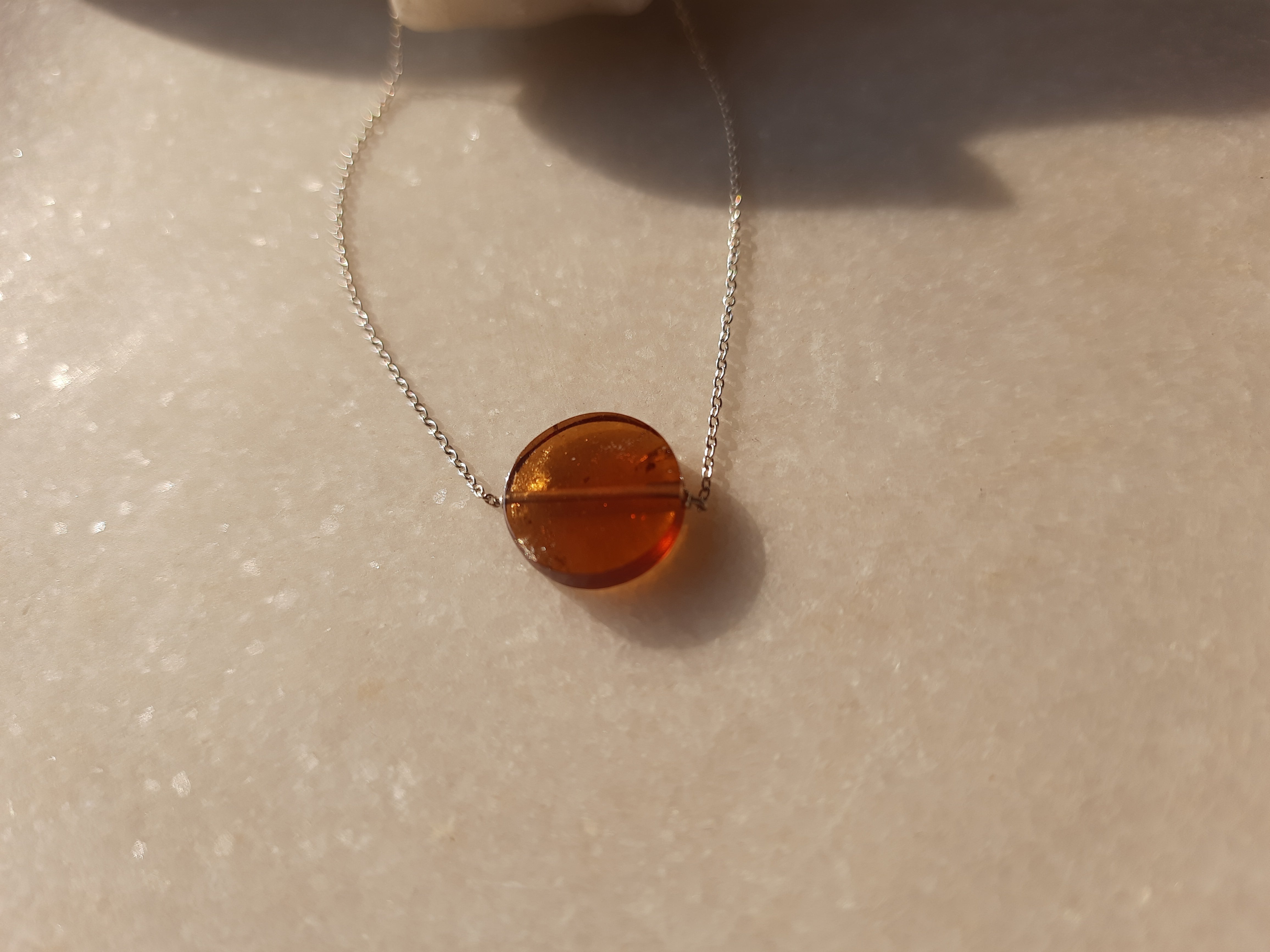 matsya - Hessonite Garnet Round Bracelet