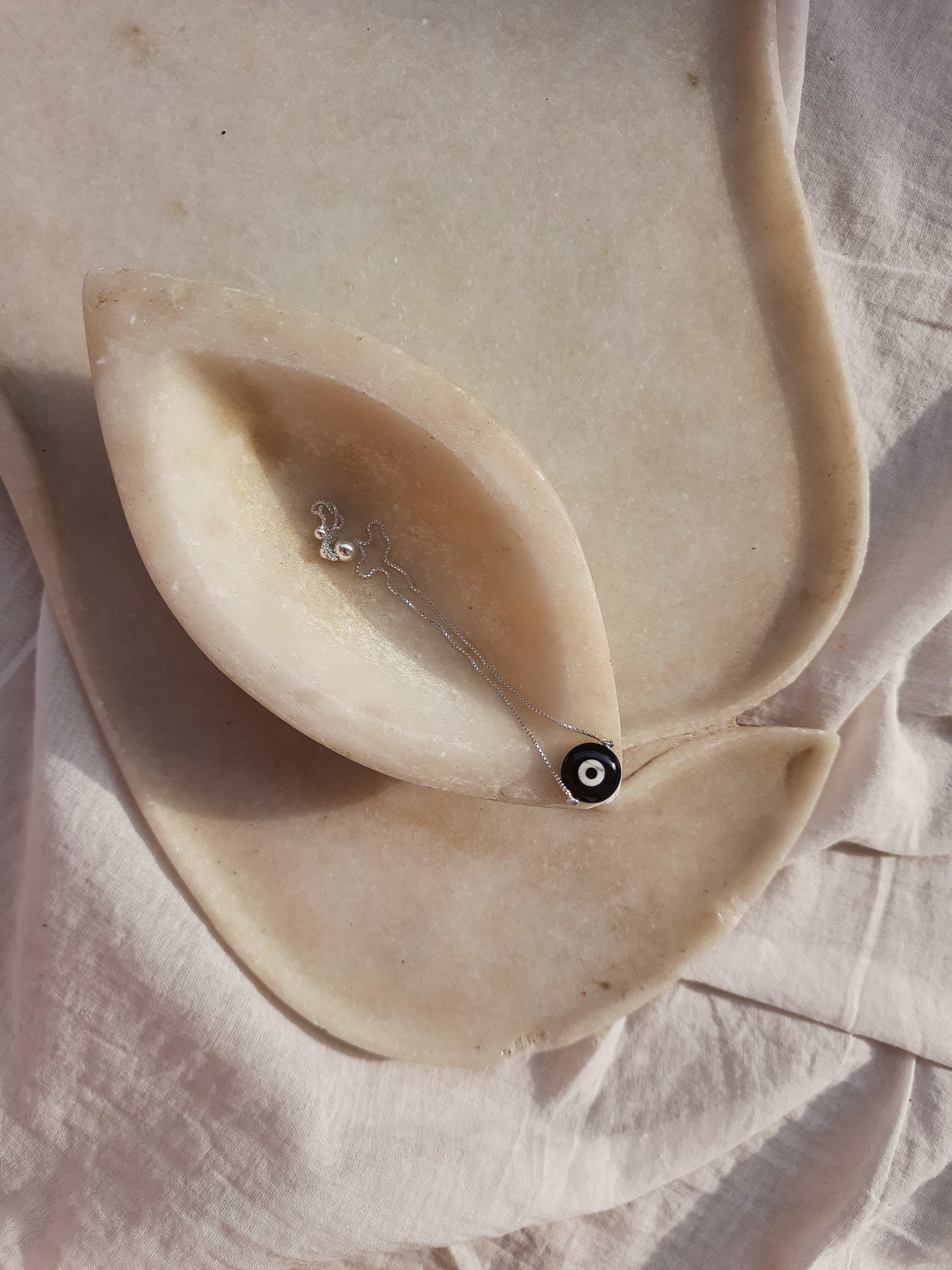 kayena - Black Onyx Evil Eye Bracelet