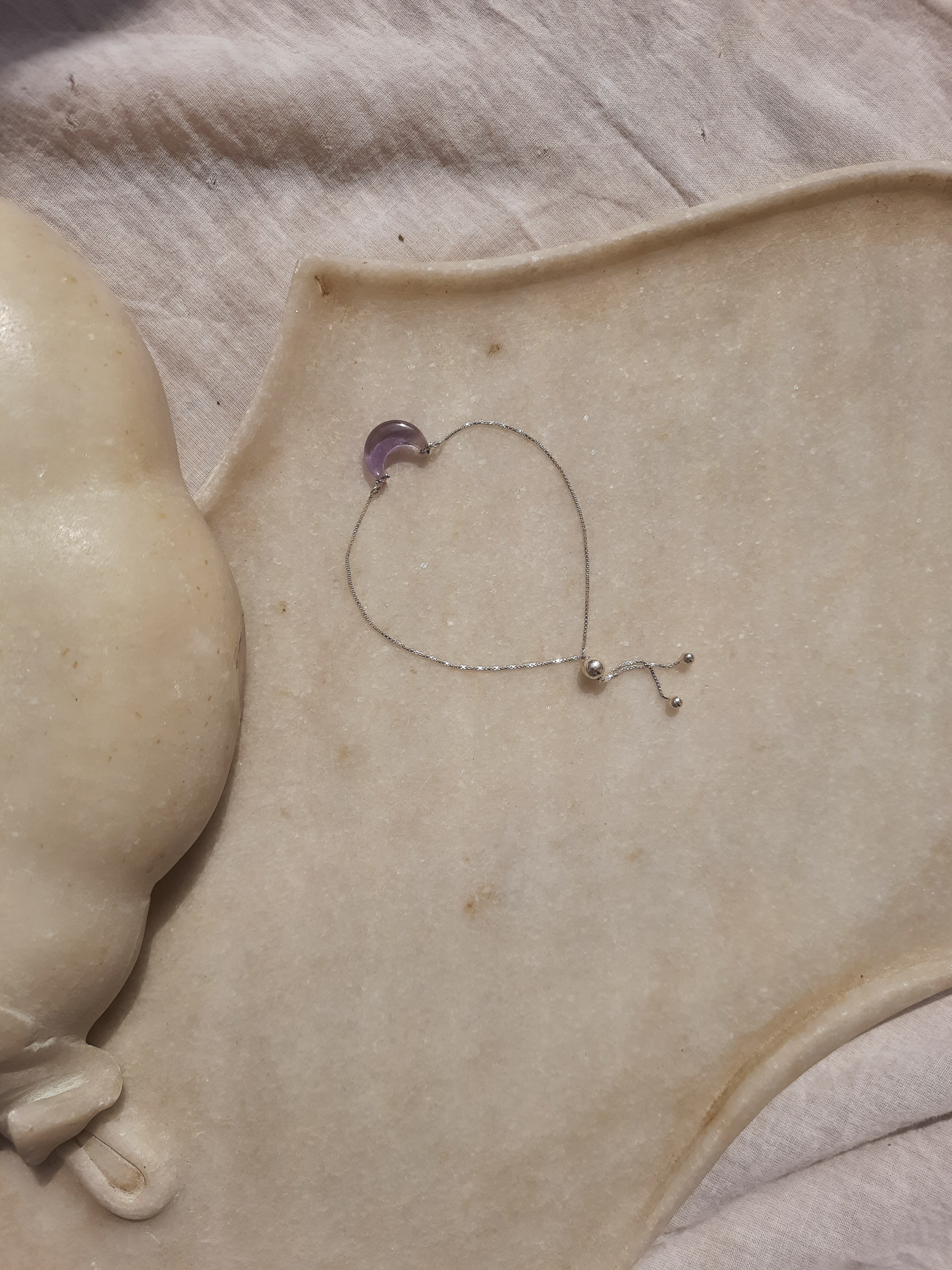 varaya - Amethyst Luna Bracelet