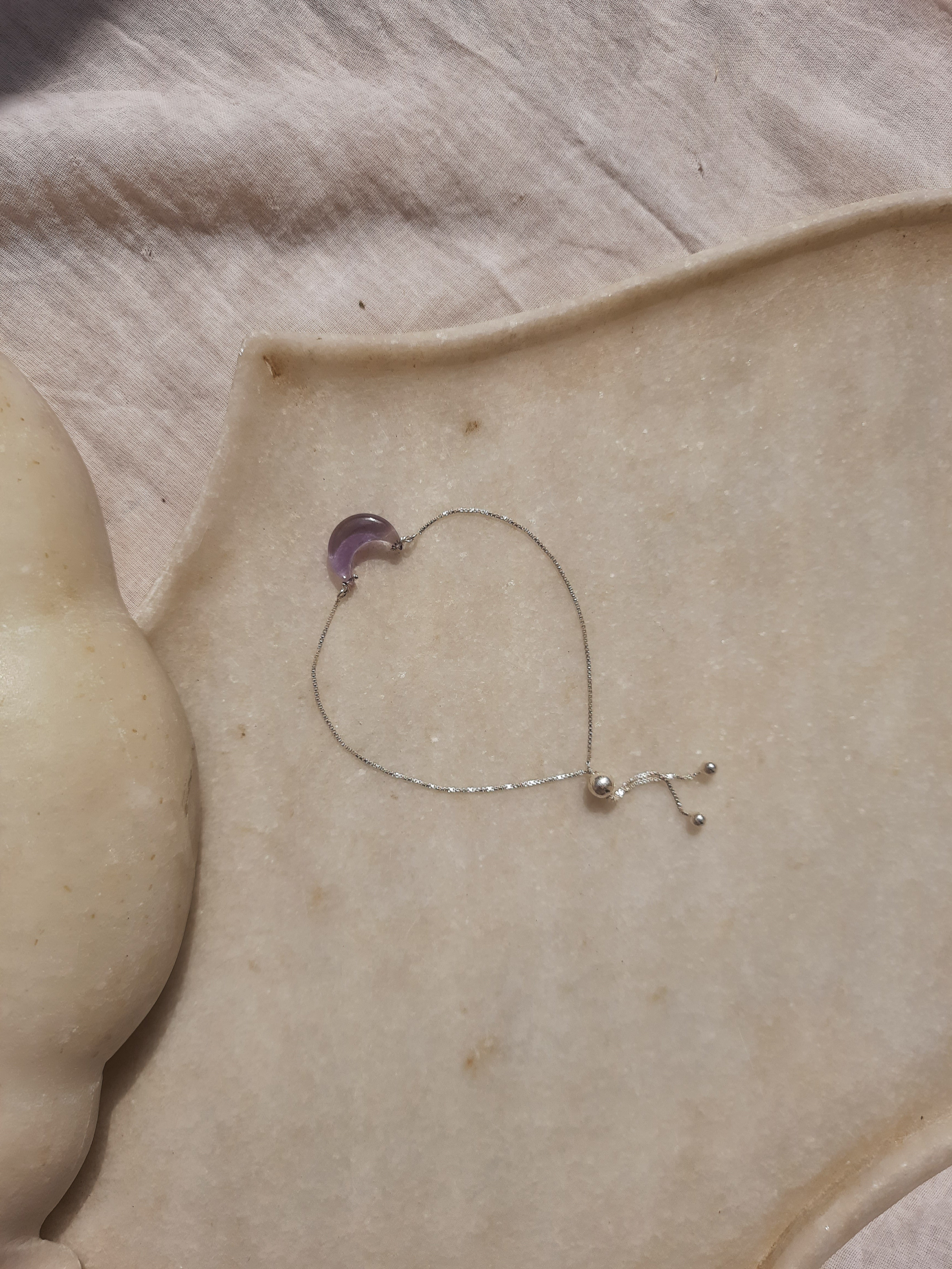 varaya - Amethyst Luna Bracelet