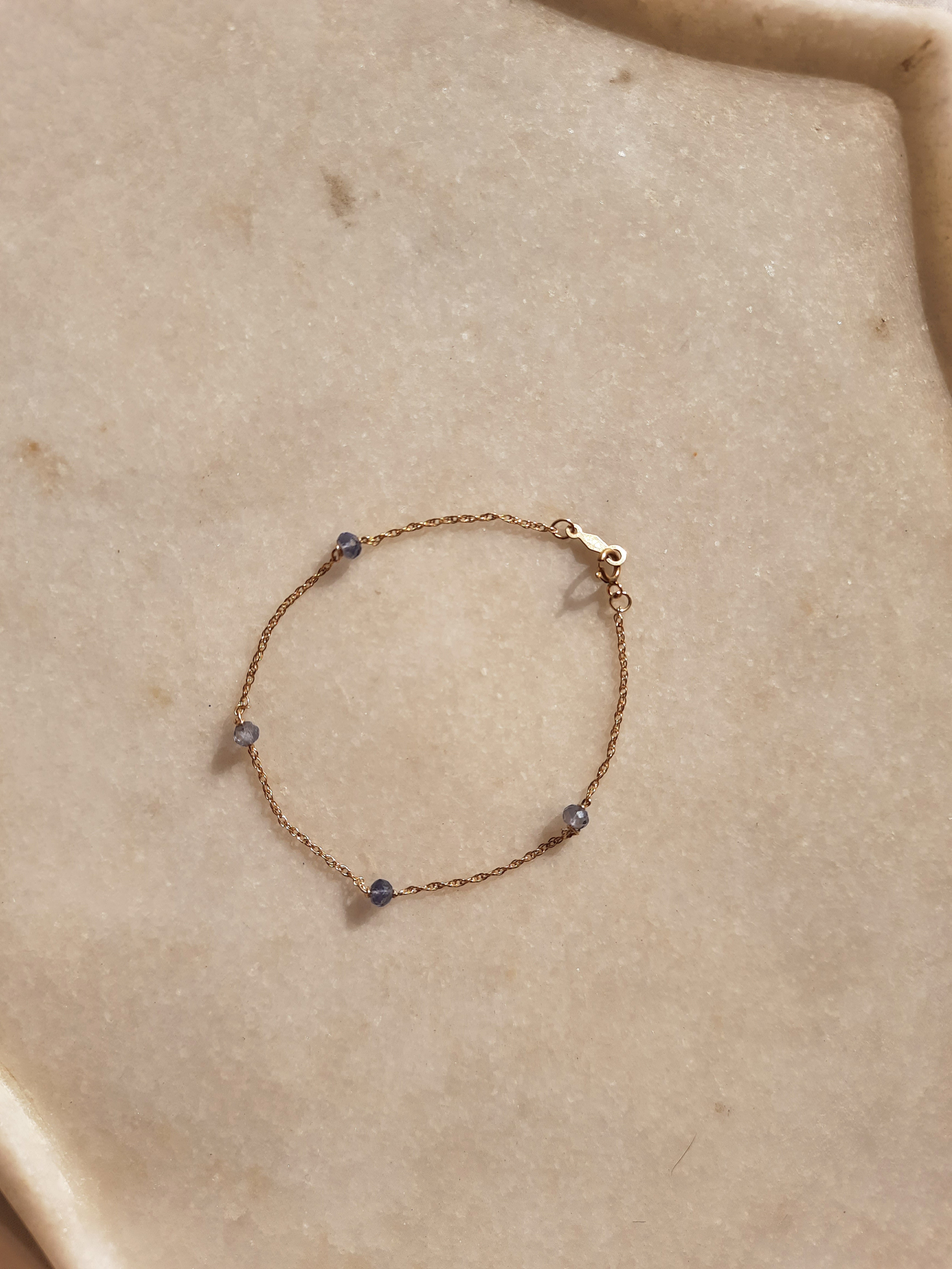 amal - Iolite Baati Bracelet