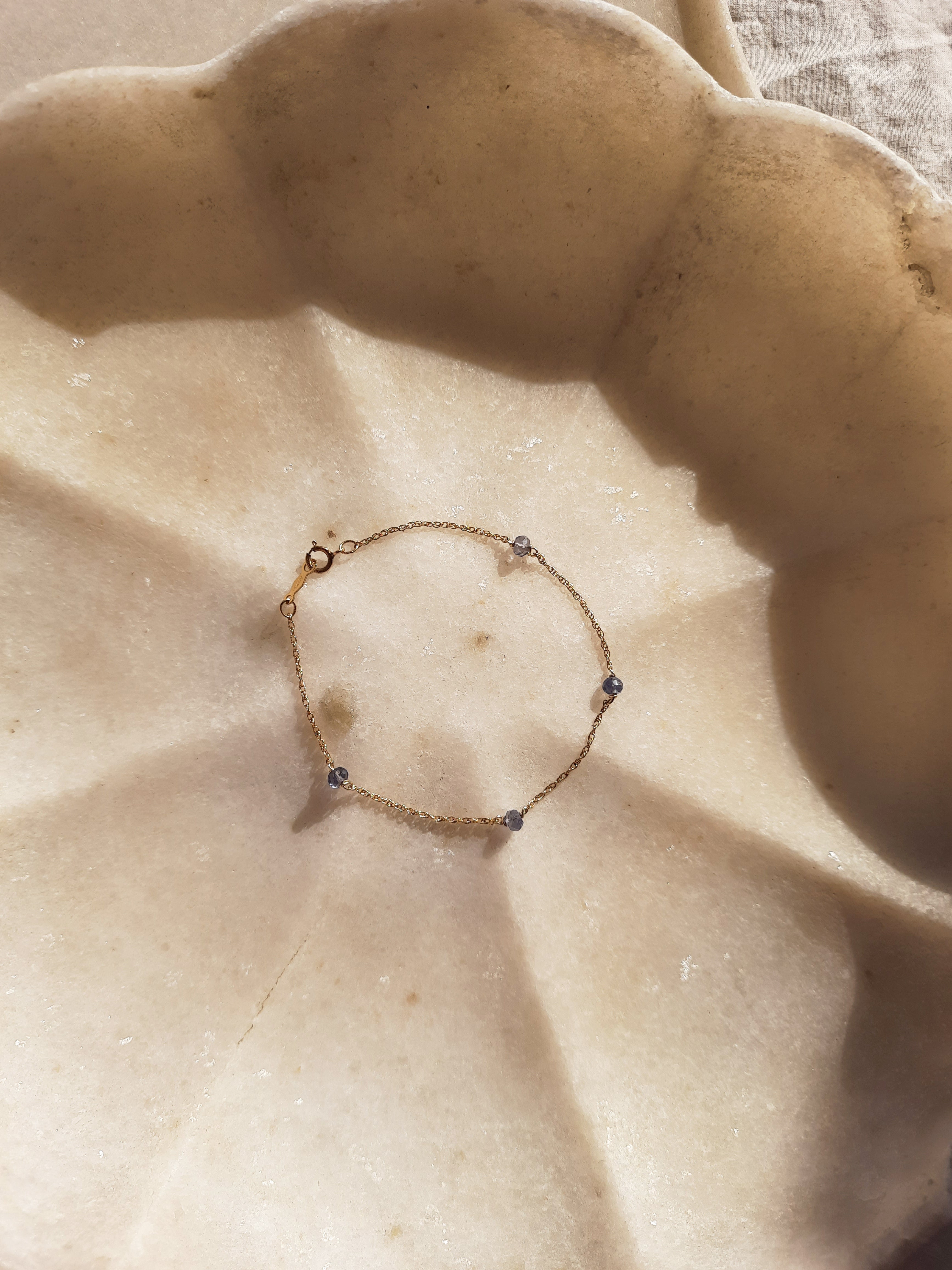 amal - Iolite Baati Bracelet