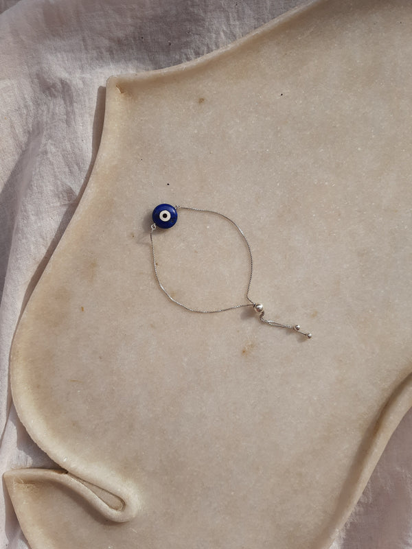 vedan - Lapis Lazuli Evil Eye Bracelet