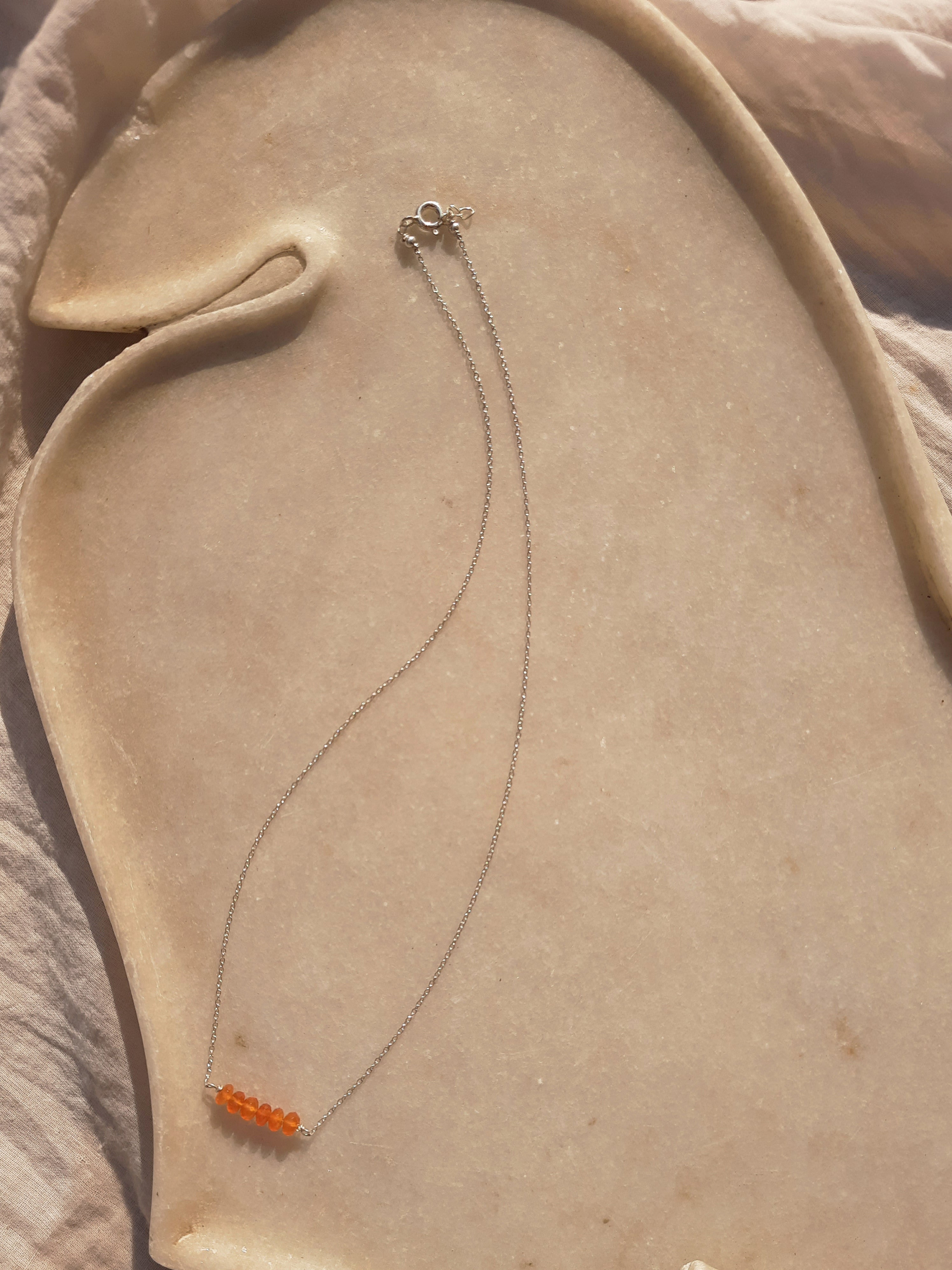 antilae - Carnelian Baati Bar Pendant
