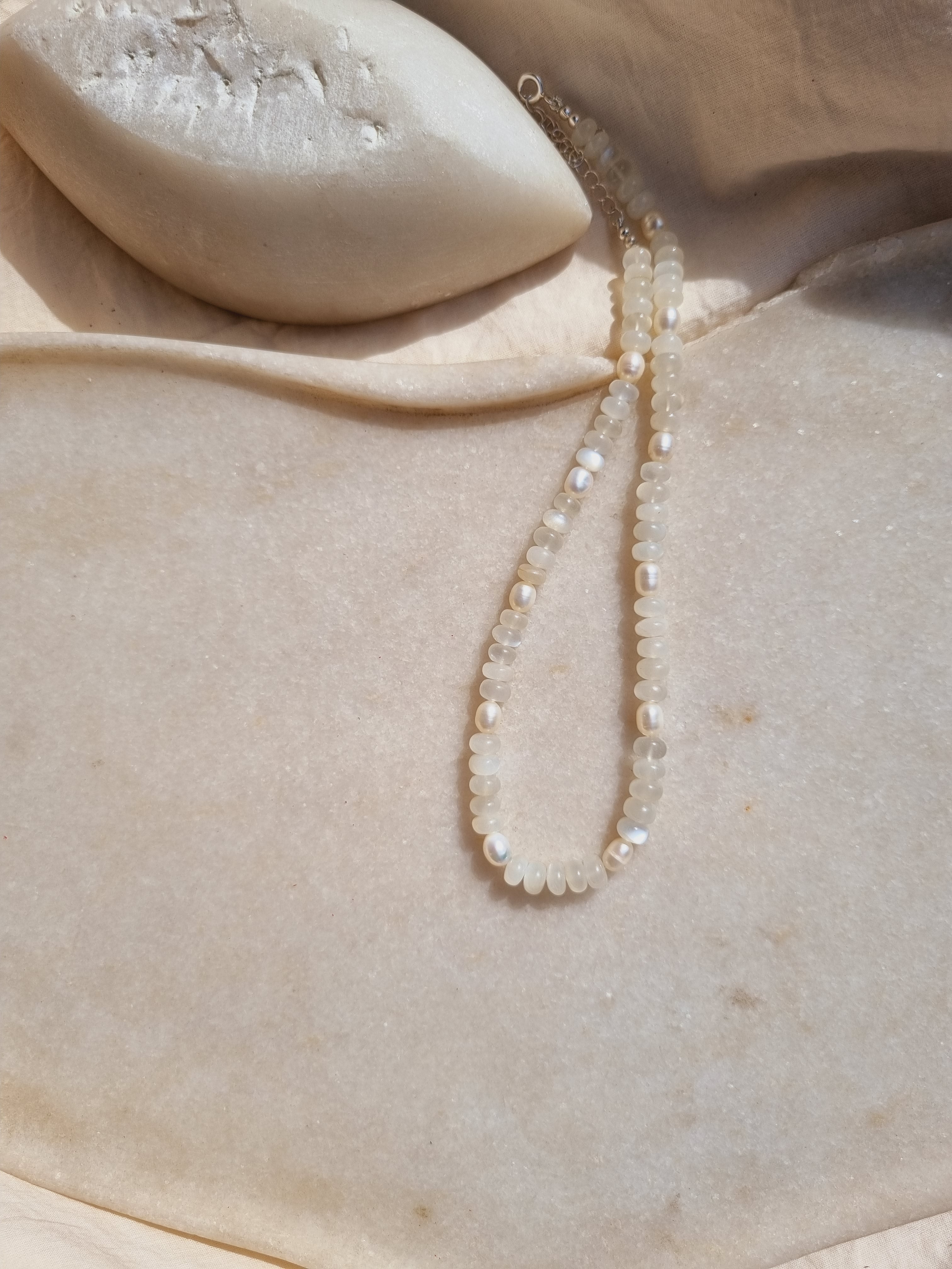 ramas - Moonstone Pearl Baati Choker