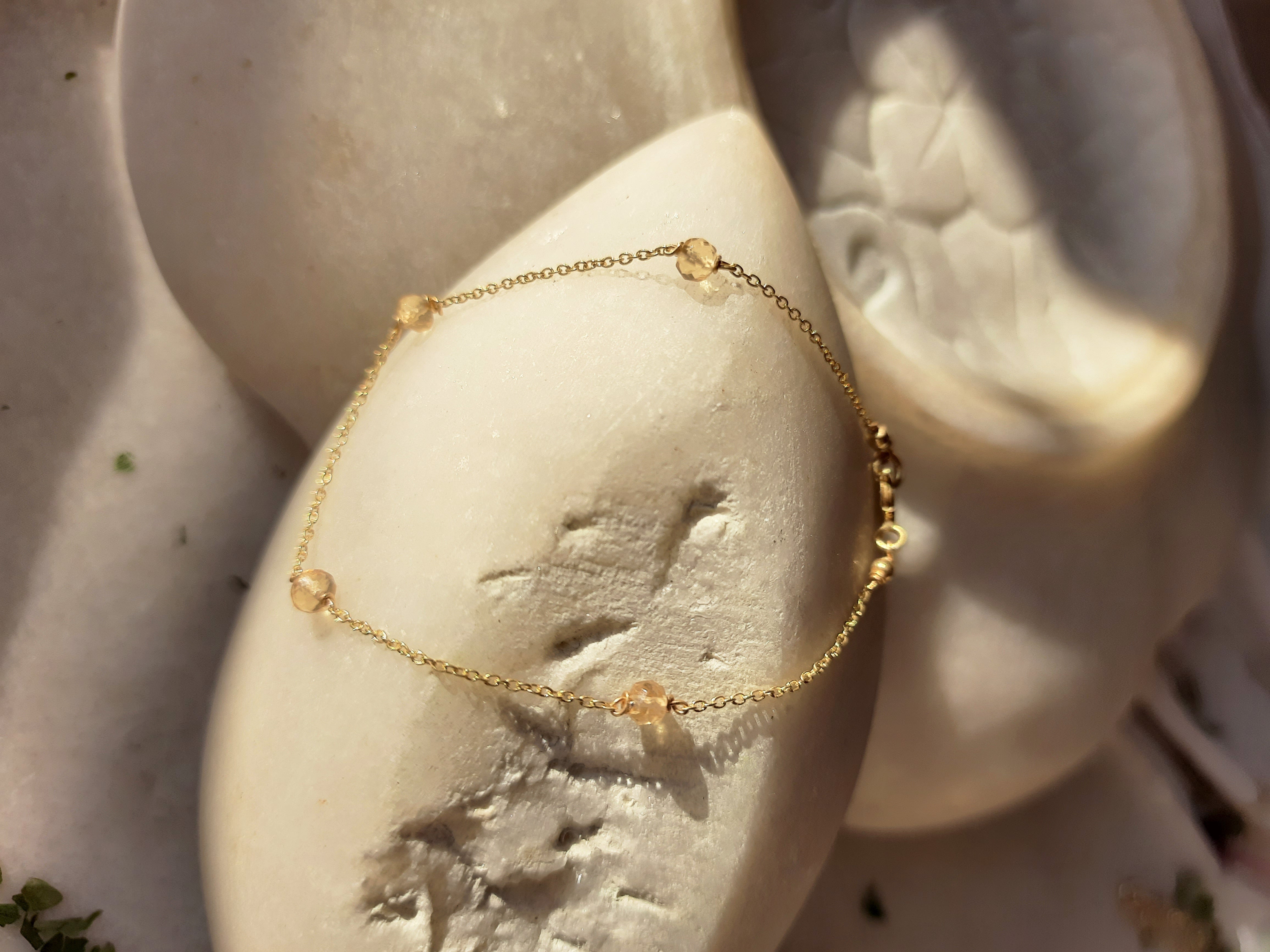 amal - Citrine Baati Bracelet