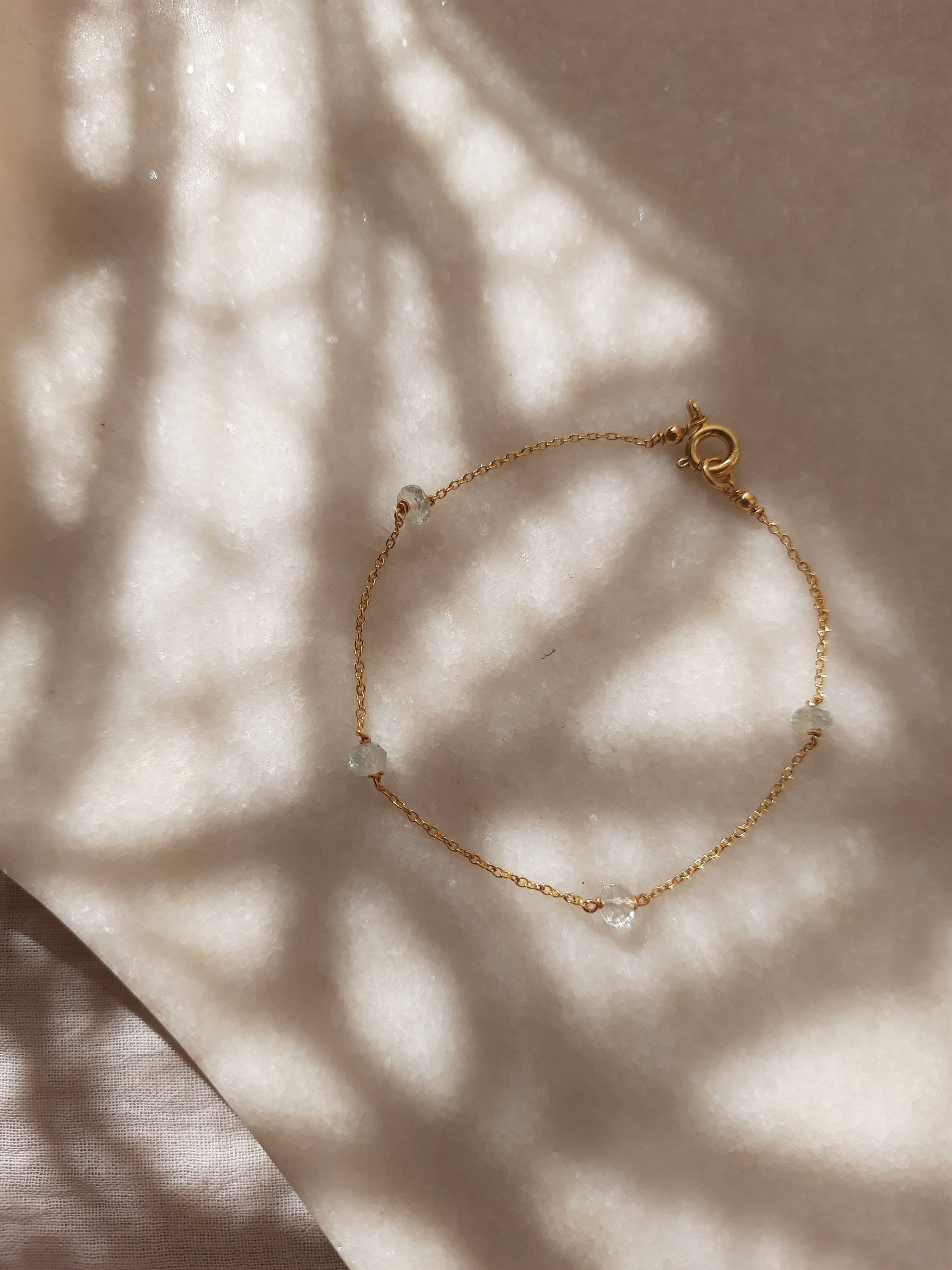 amal - Aquamarine Baati Bracelet