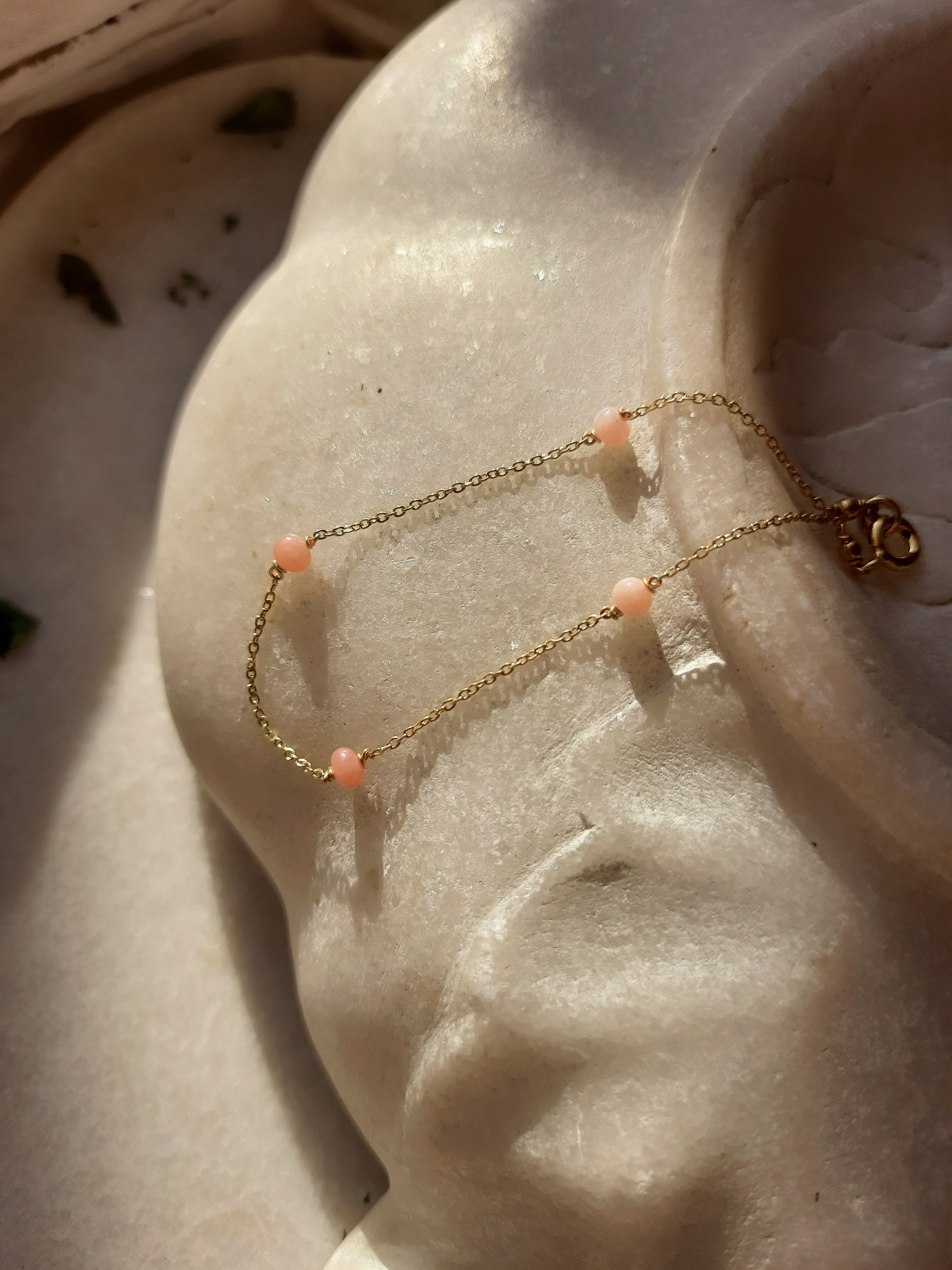 amal - Pink Opal Baati Bracelet